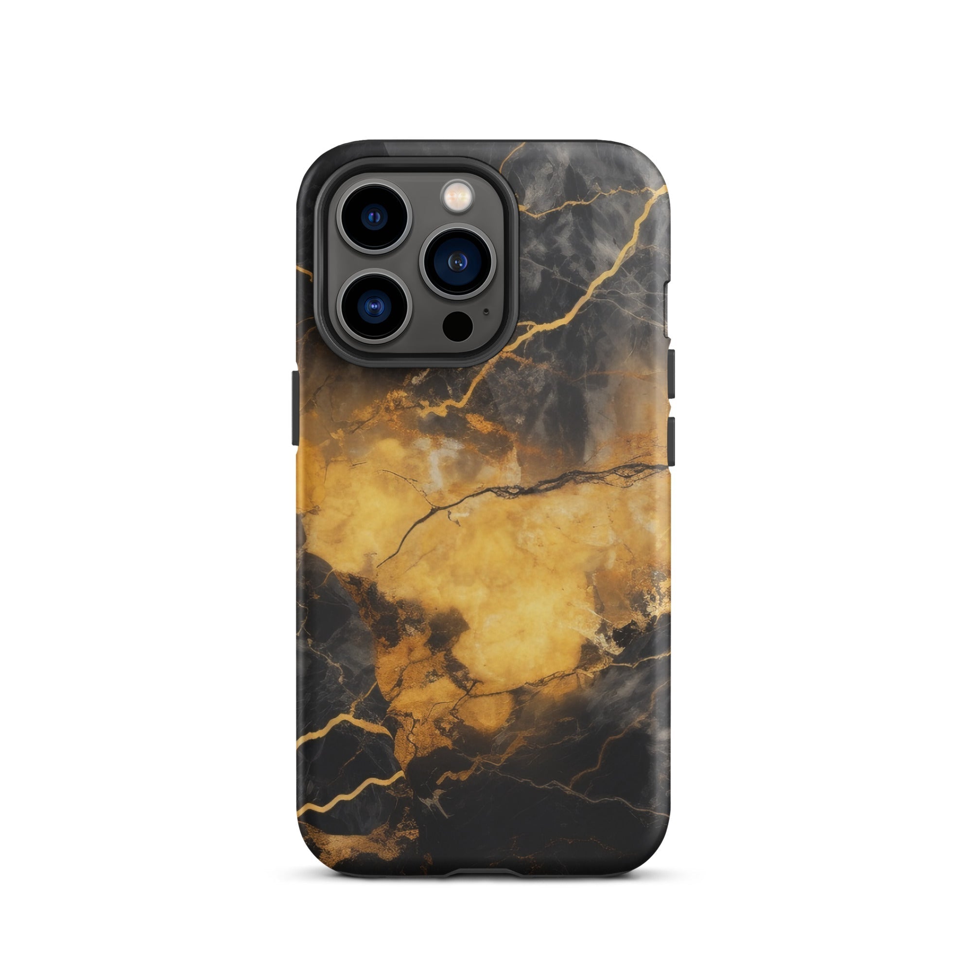 Golden Lightning iPhone Case by Visual Verse - Image 19