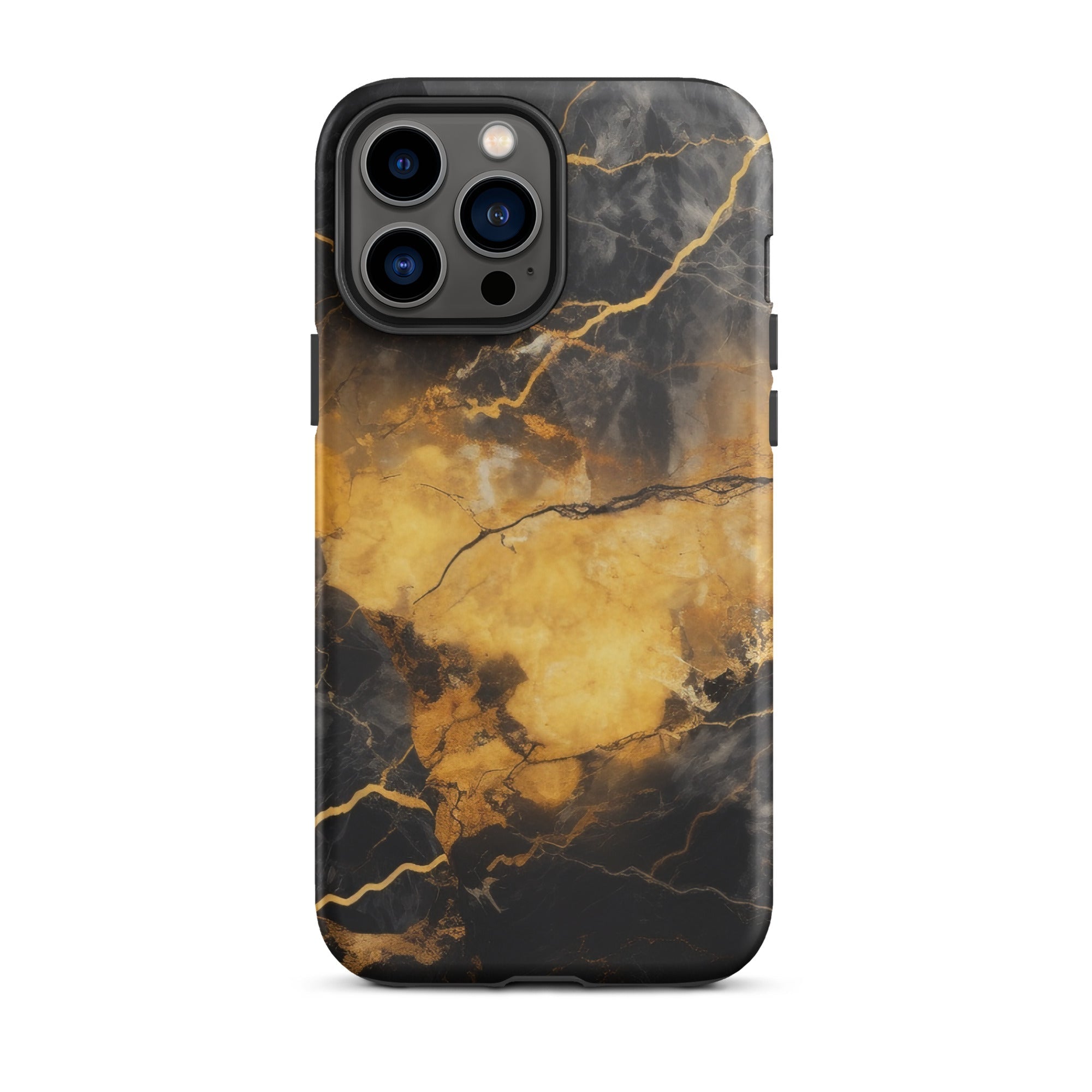 Golden Lightning iPhone Case by Visual Verse - Image 21
