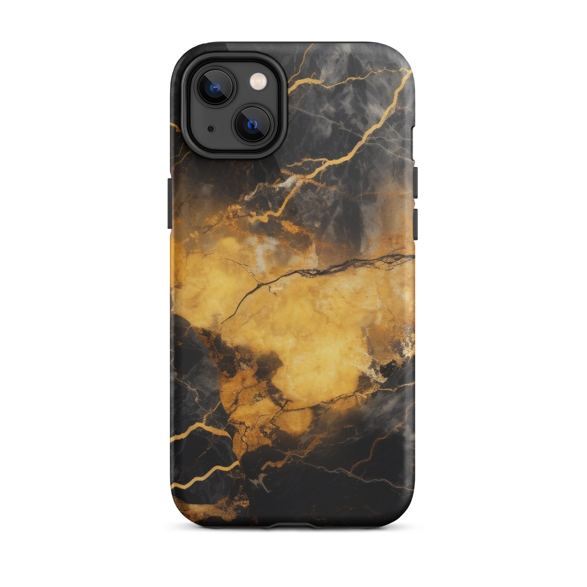 Golden Lightning iPhone Case by Visual Verse - Image 25