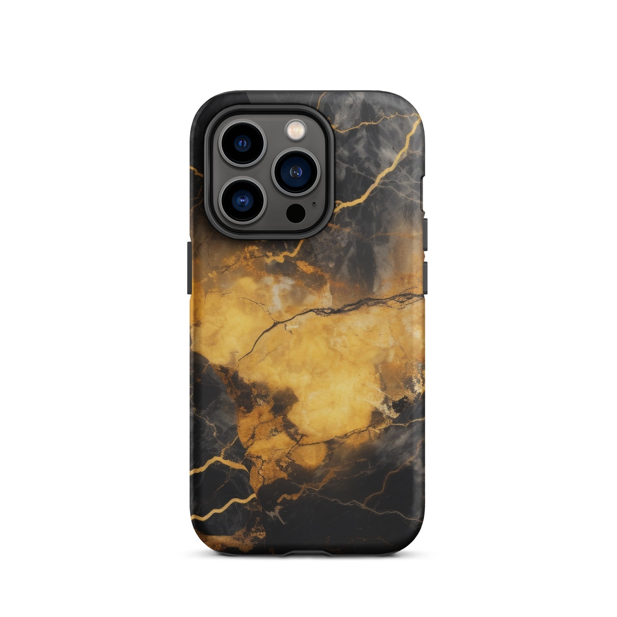 Golden Lightning iPhone Case by Visual Verse - Image 27