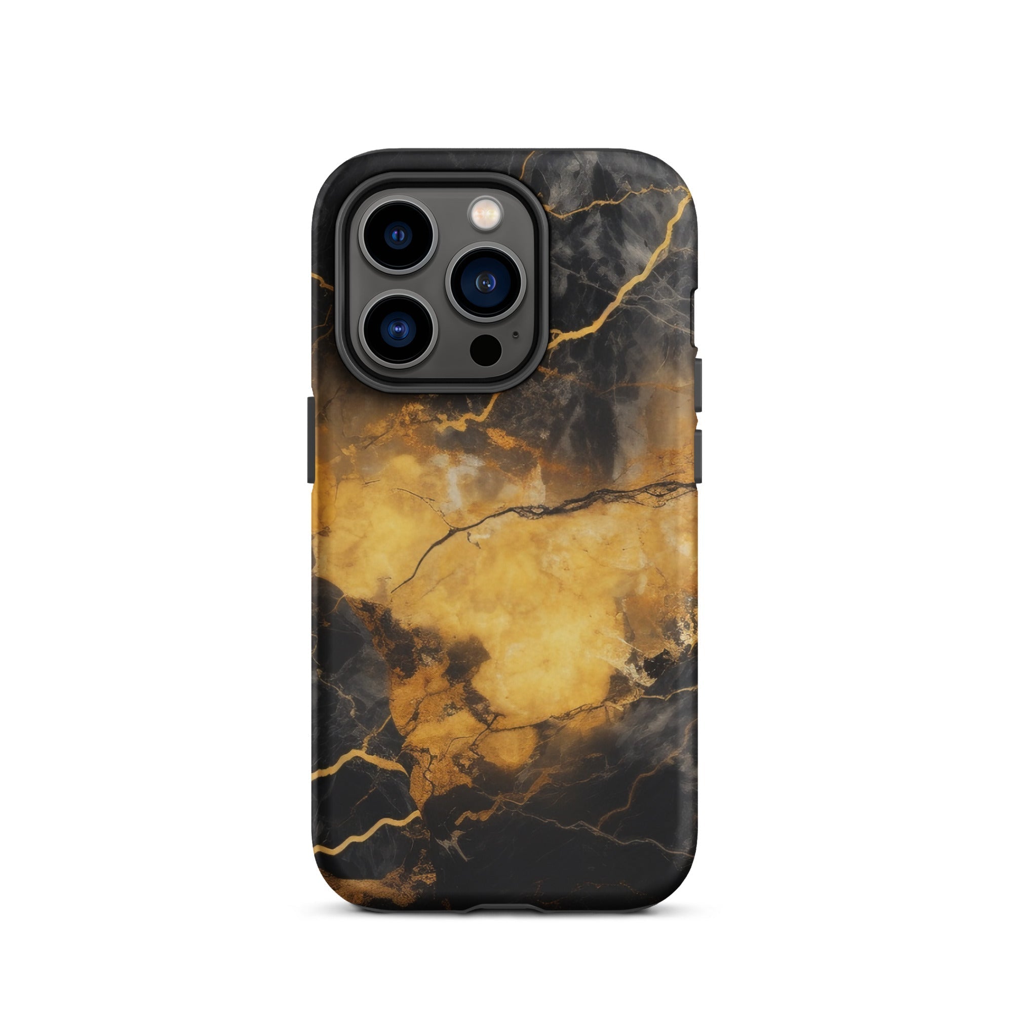 Golden Lightning iPhone Case by Visual Verse - Image 28