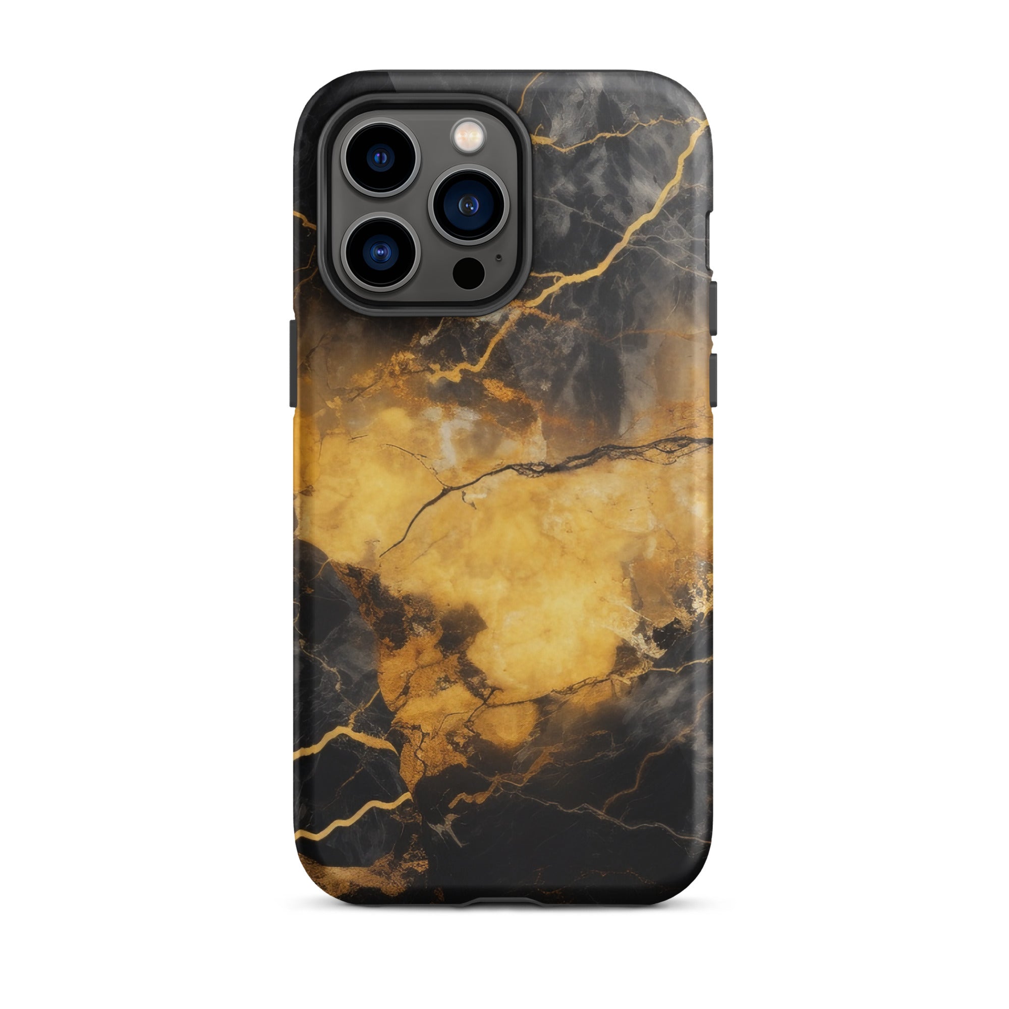 Golden Lightning iPhone Case by Visual Verse - Image 29