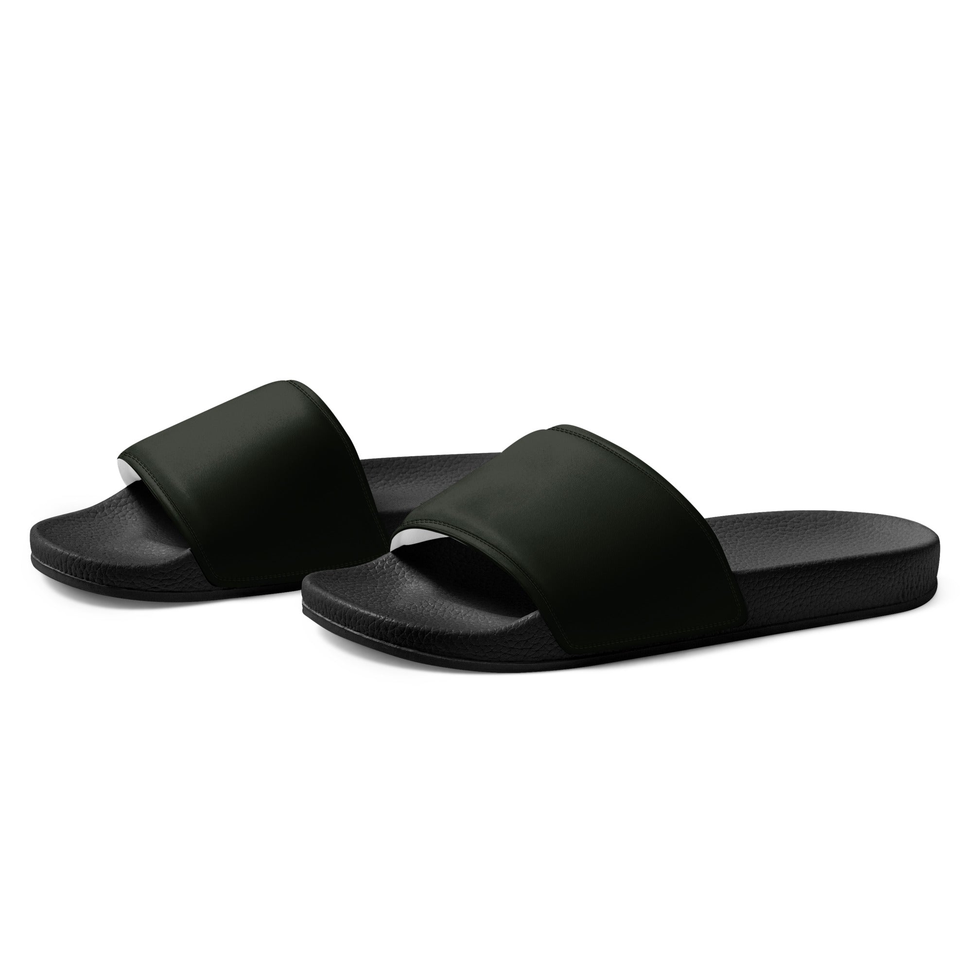 Gordons Green Color Men's Slides by Visual Verse - Image 3
