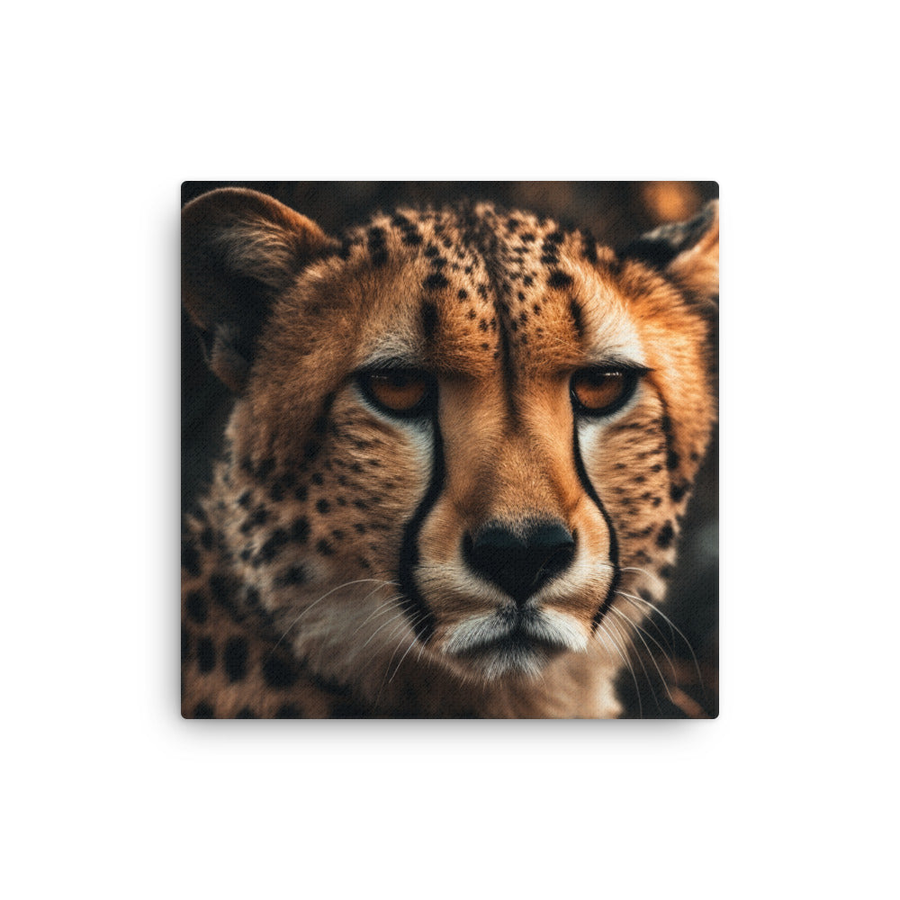 Graceful Cheetah Canvas Print by Visual Verse - Image 3