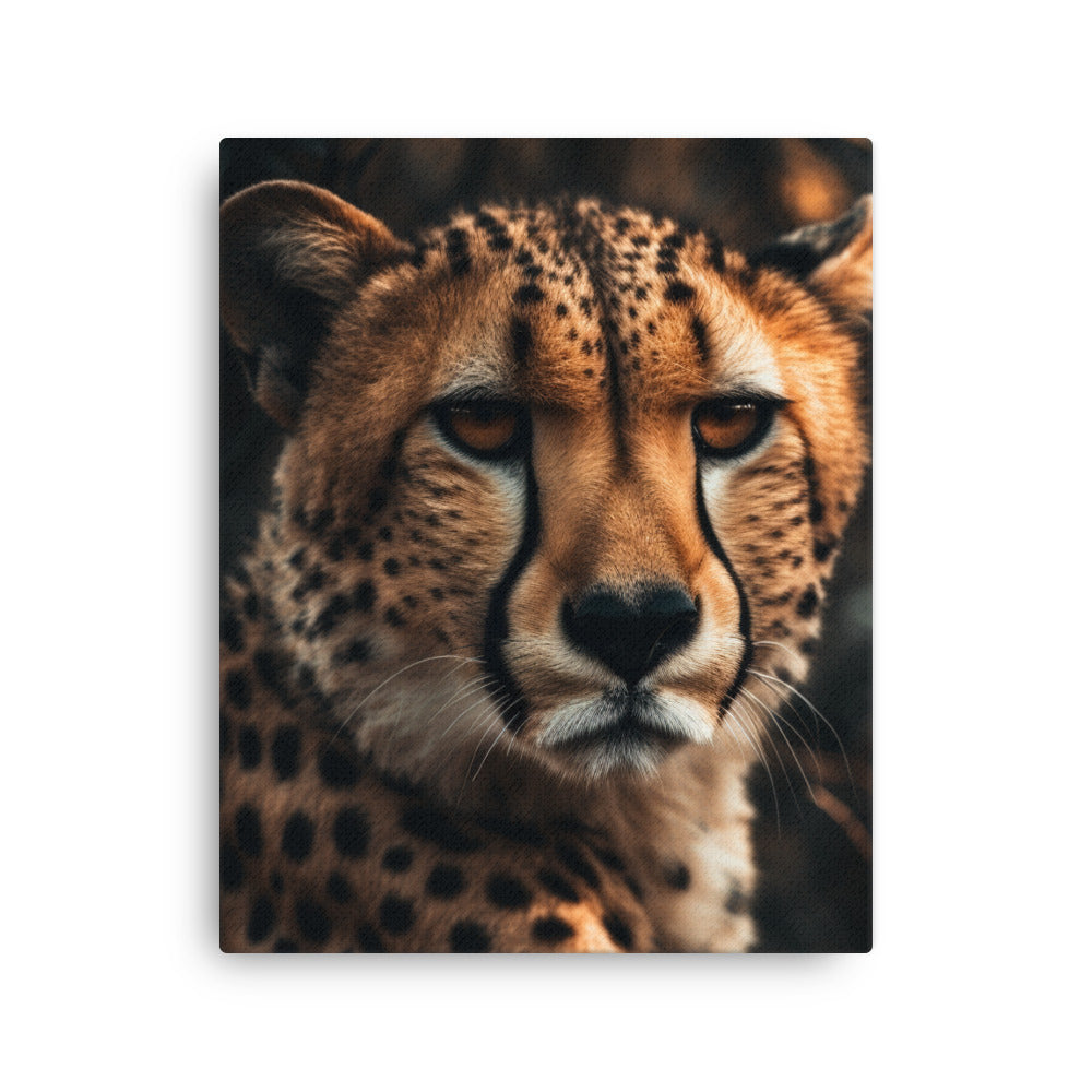 Graceful Cheetah Canvas Print by Visual Verse - Image 4