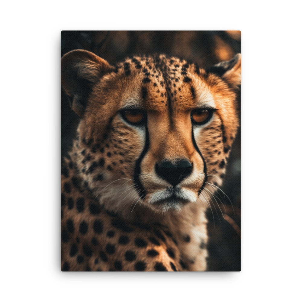 Graceful Cheetah Canvas Print by Visual Verse - Image 5