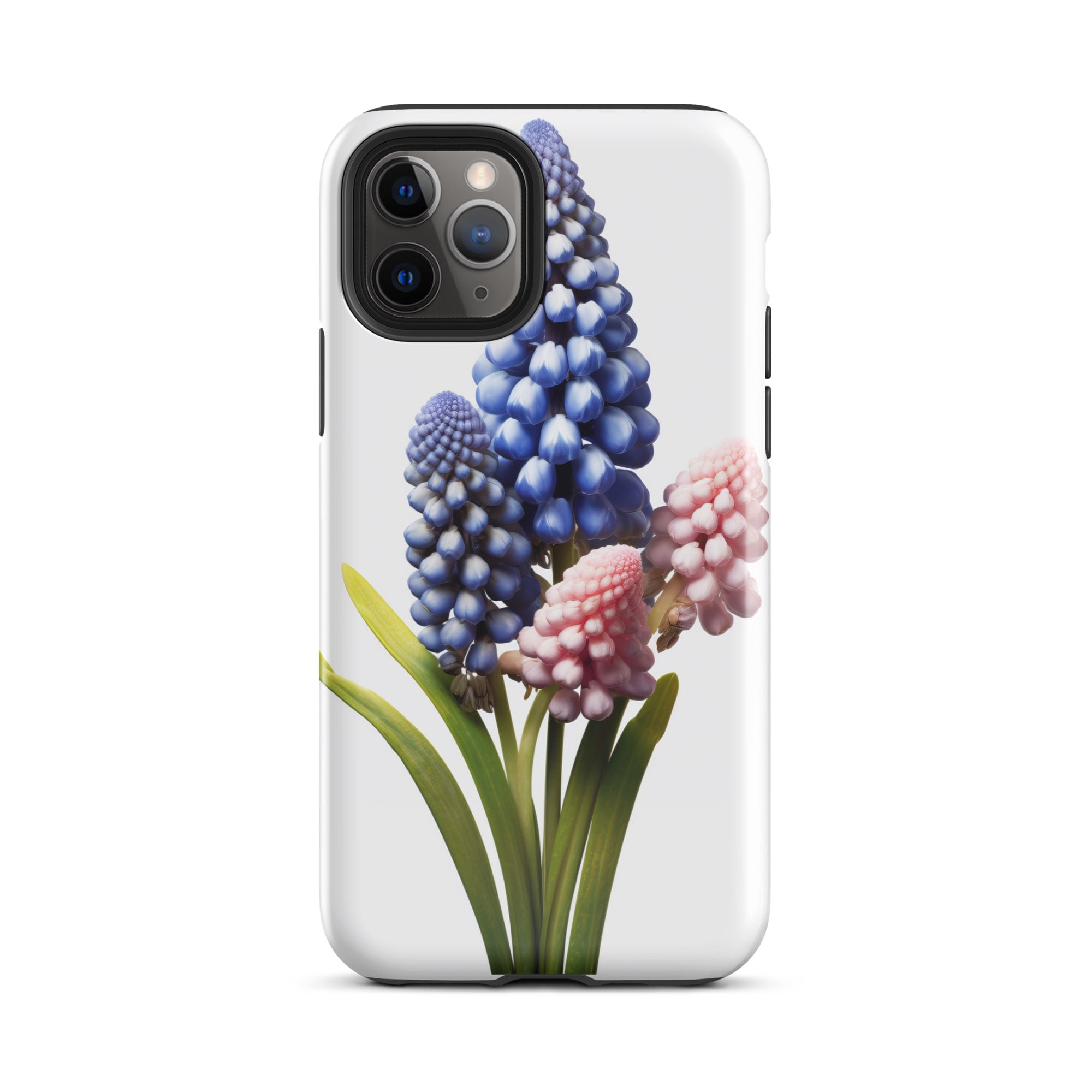 Grape Hyacinth Flower iPhone Case by Visual Verse - Image 3