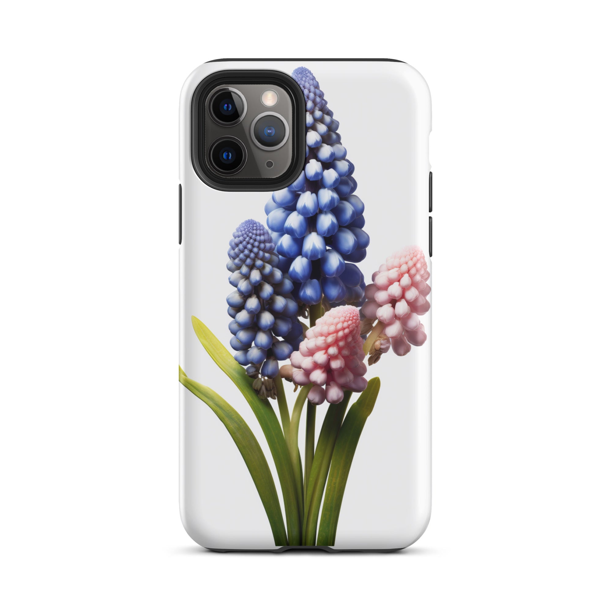 Grape Hyacinth Flower iPhone Case by Visual Verse - Image 4