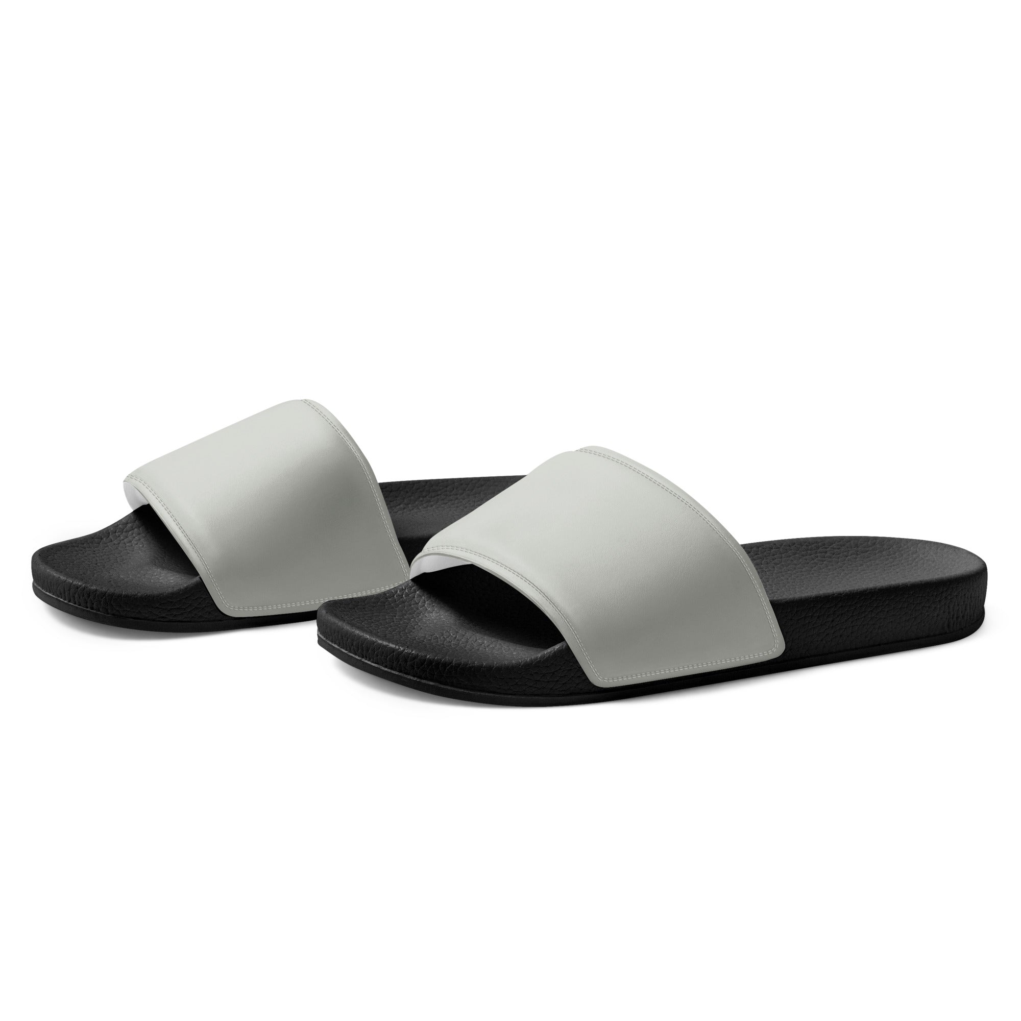 Gray Nurse Color Men's Slides by Visual Verse - Image 3