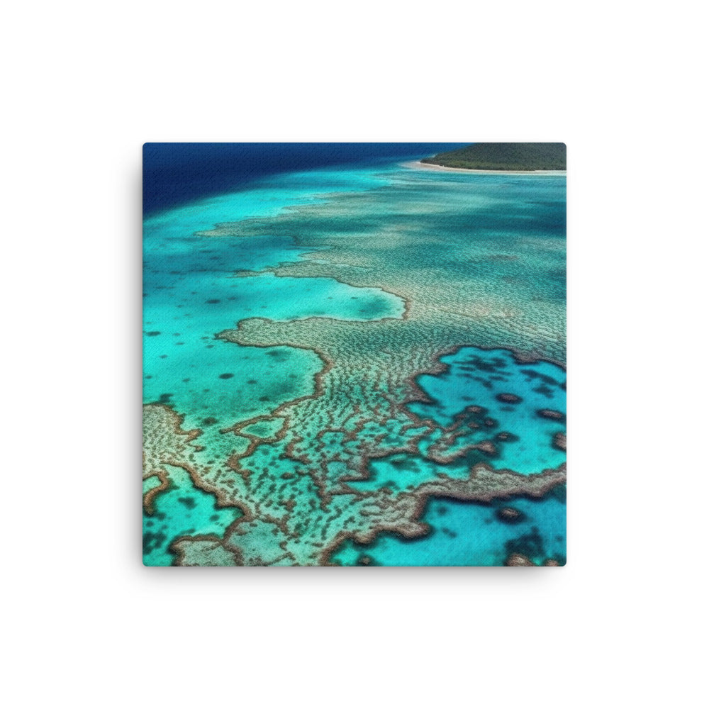 Great Barrier Reef Thin Canvas by Visual Verse - Image 3