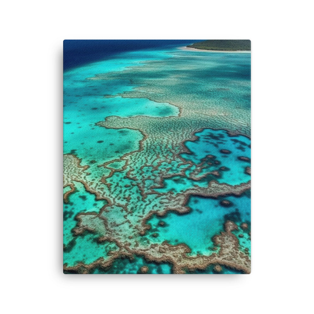 Great Barrier Reef Thin Canvas by Visual Verse - Image 4