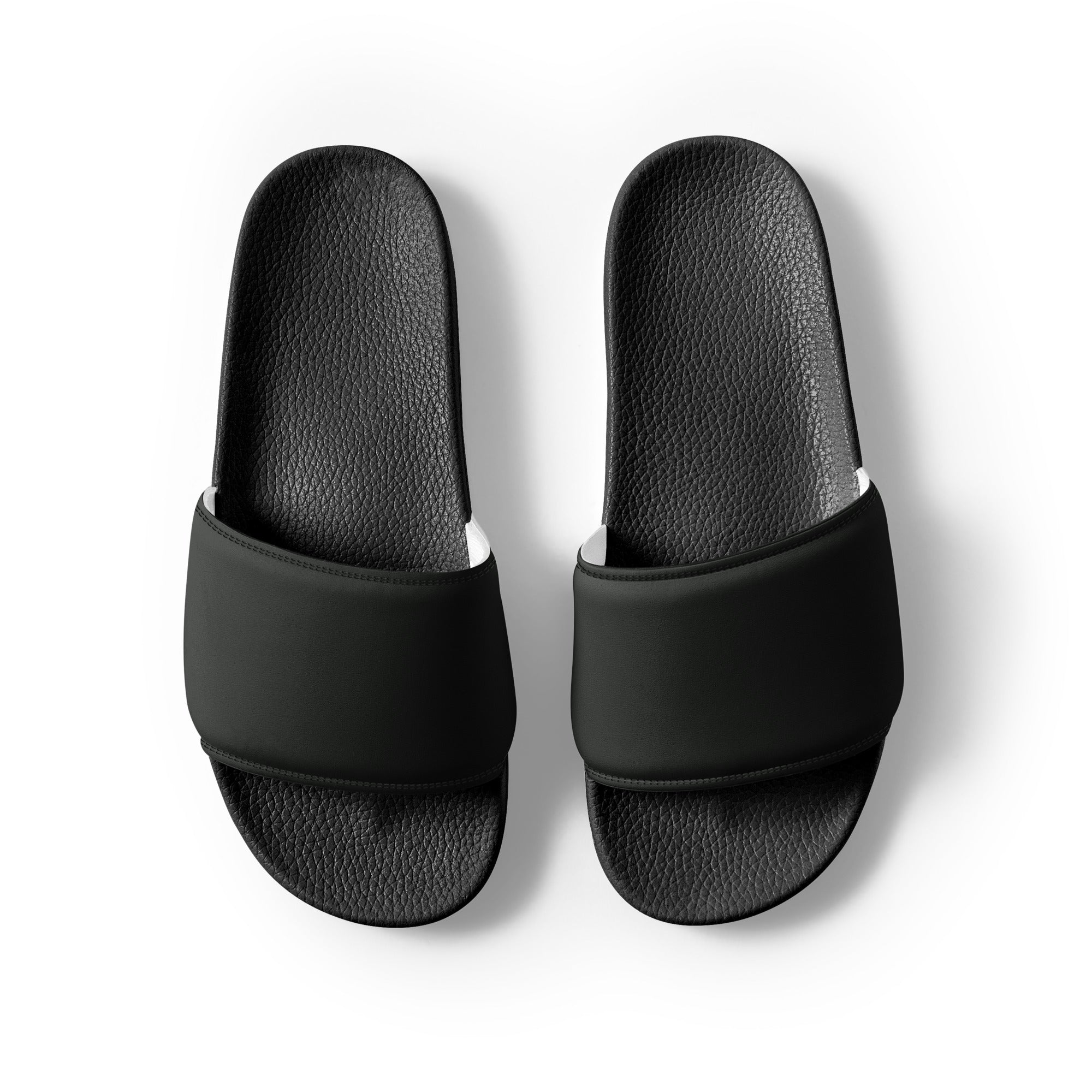 Greenish Black Color Women's Slides by Visual Verse - Image 2
