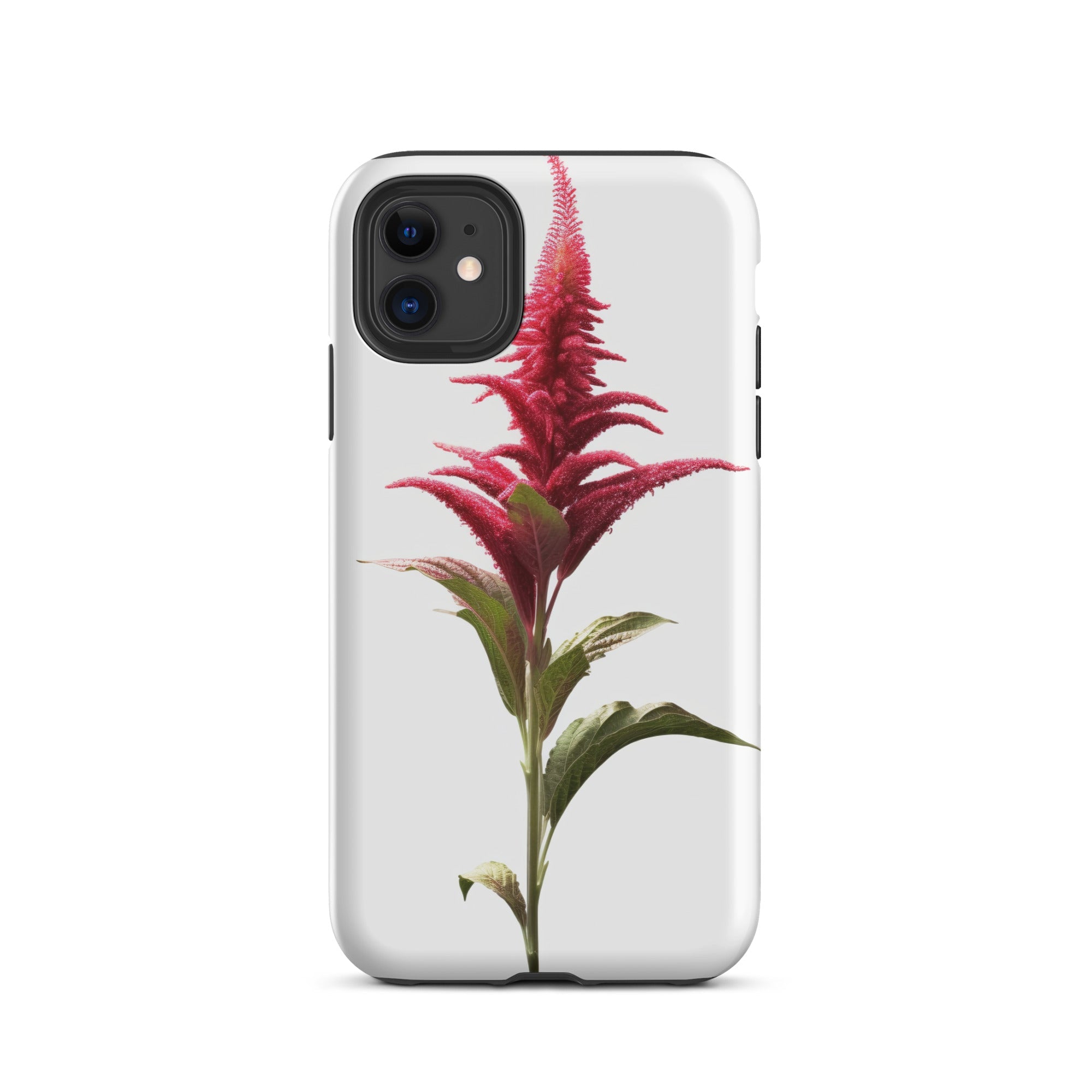 Growing Amaranth Flower iPhone Case by Visual Verse - Image 2