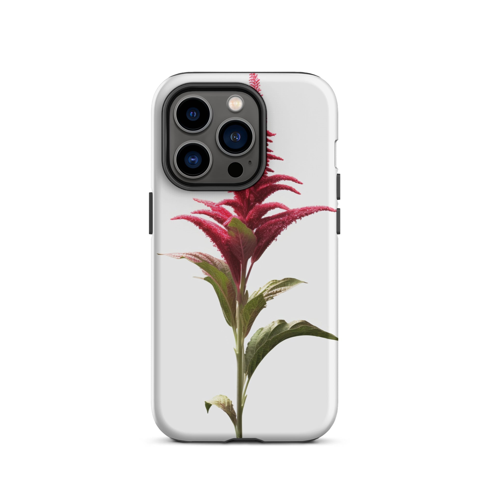 Growing Amaranth Flower iPhone Case by Visual Verse - Image 28
