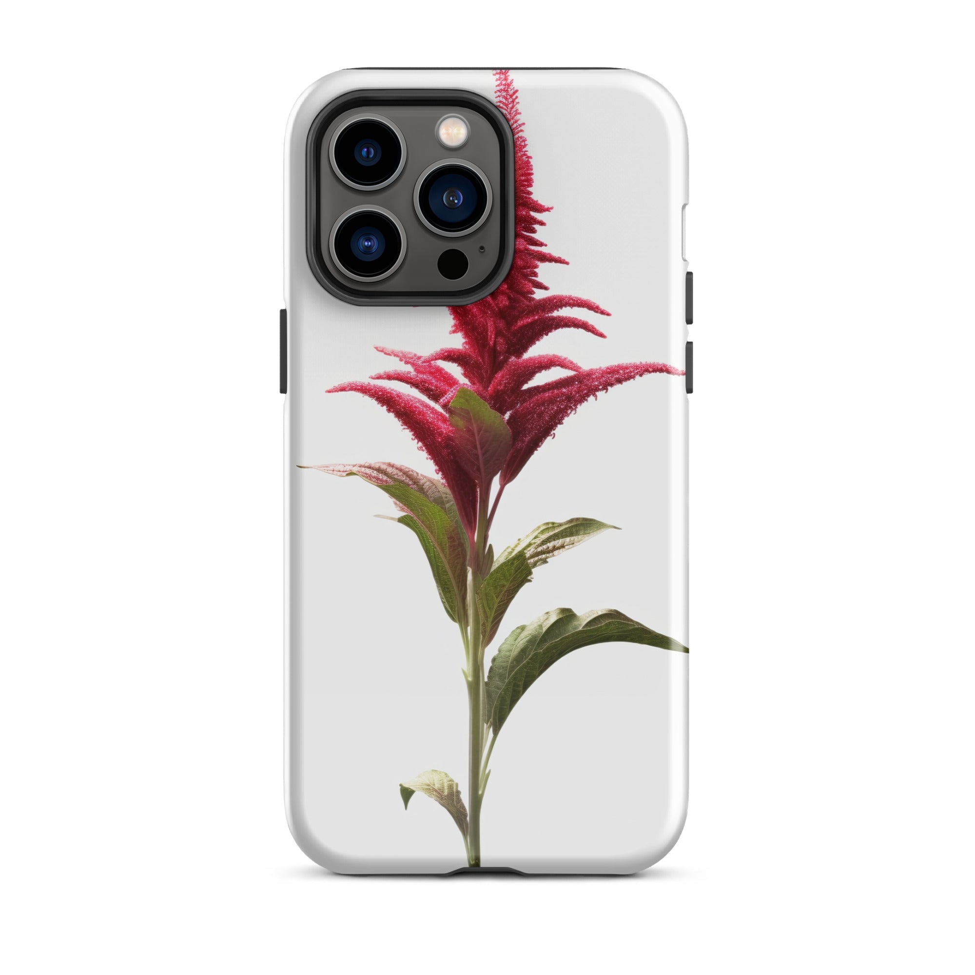Growing Amaranth Flower iPhone Case by Visual Verse - Image 29