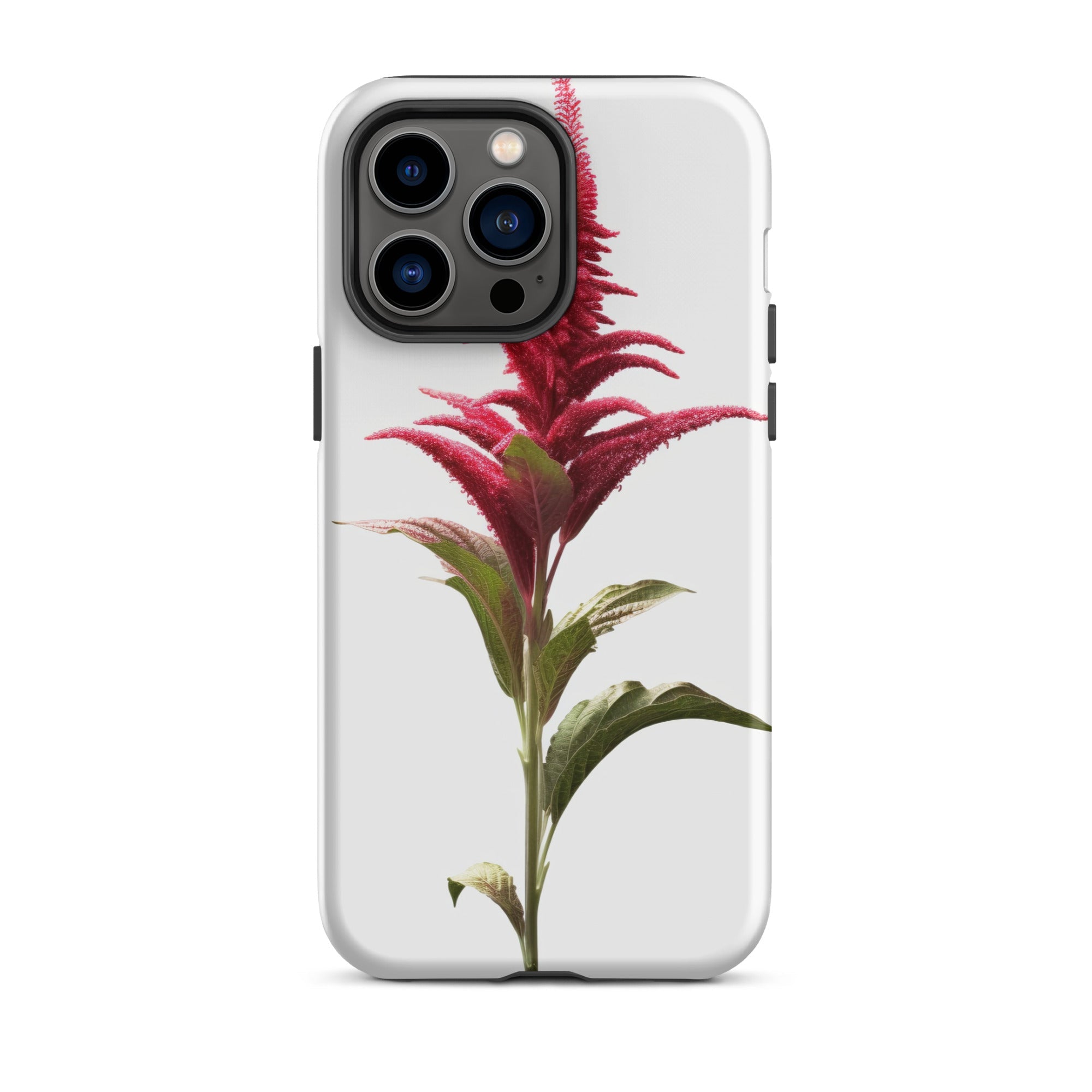 Growing Amaranth Flower iPhone Case by Visual Verse - Image 30