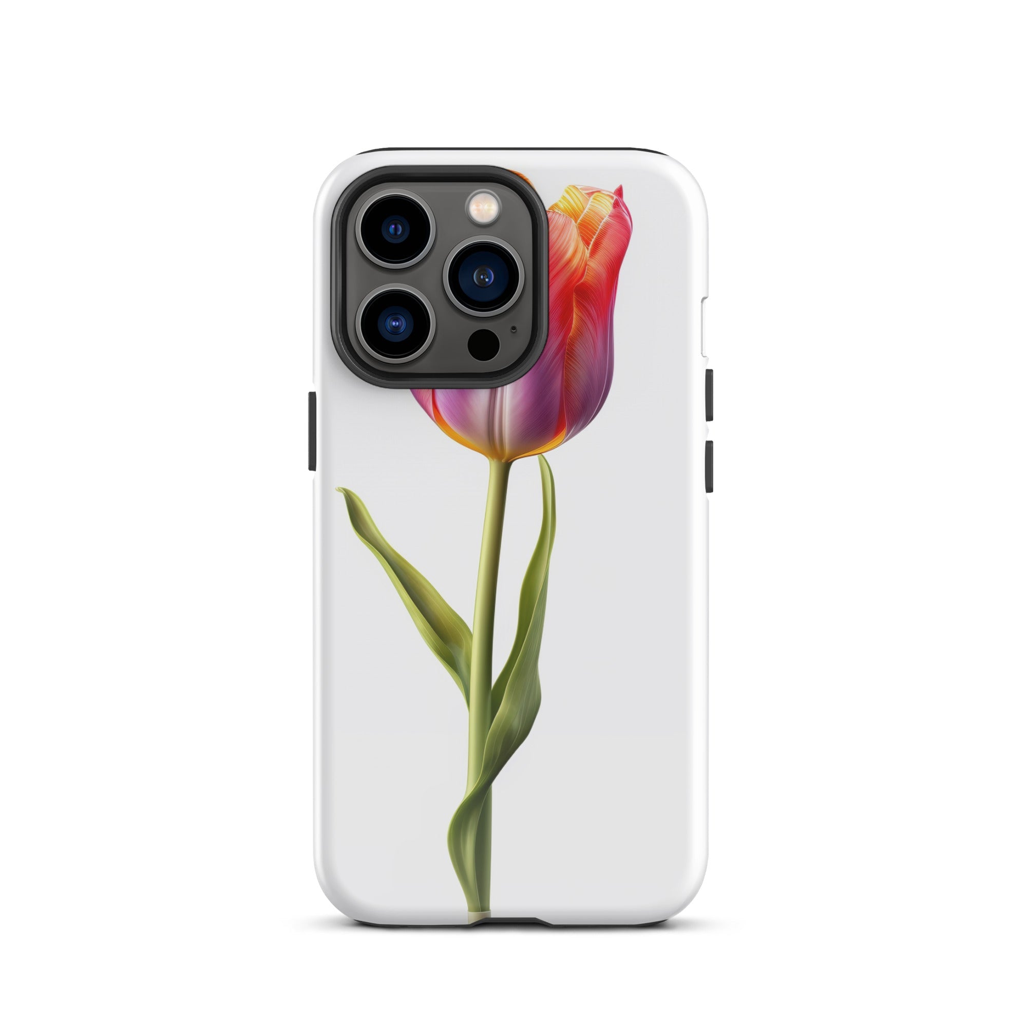 Growing Tulip Flower iPhone Case by Visual Verse - Image 19
