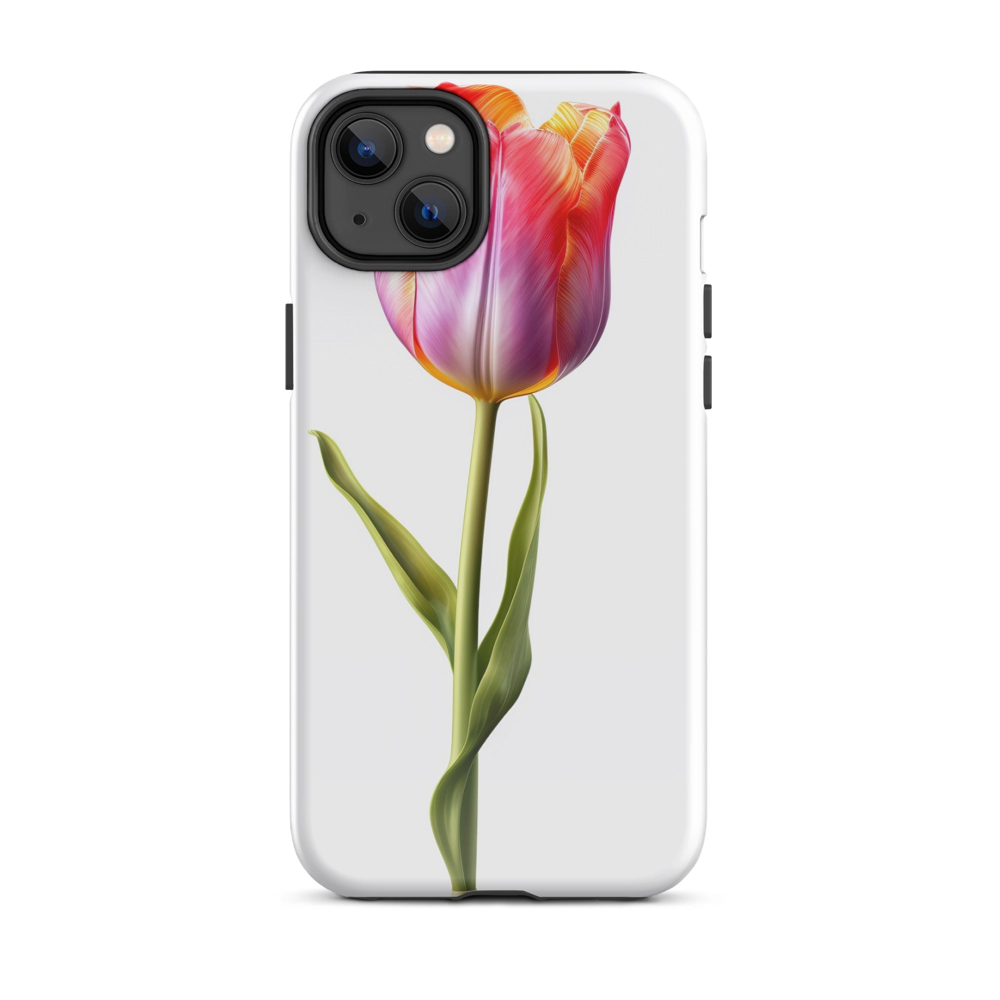 Growing Tulip Flower iPhone Case by Visual Verse - Image 25