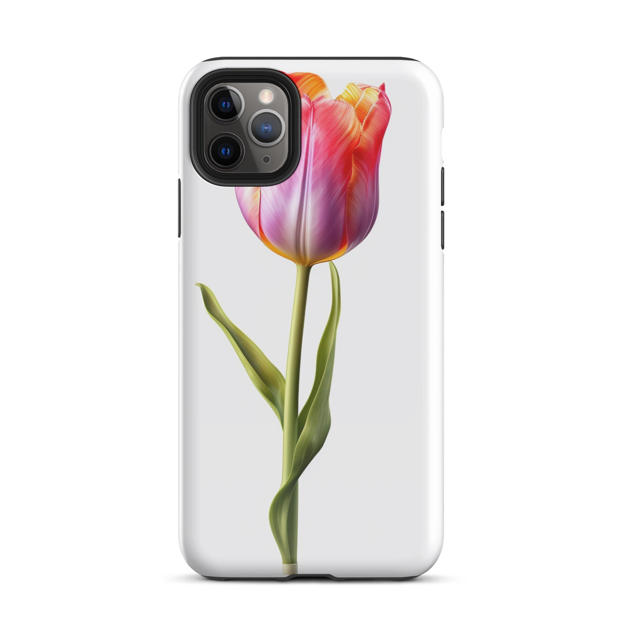 Growing Tulip Flower iPhone Case by Visual Verse - Image 5