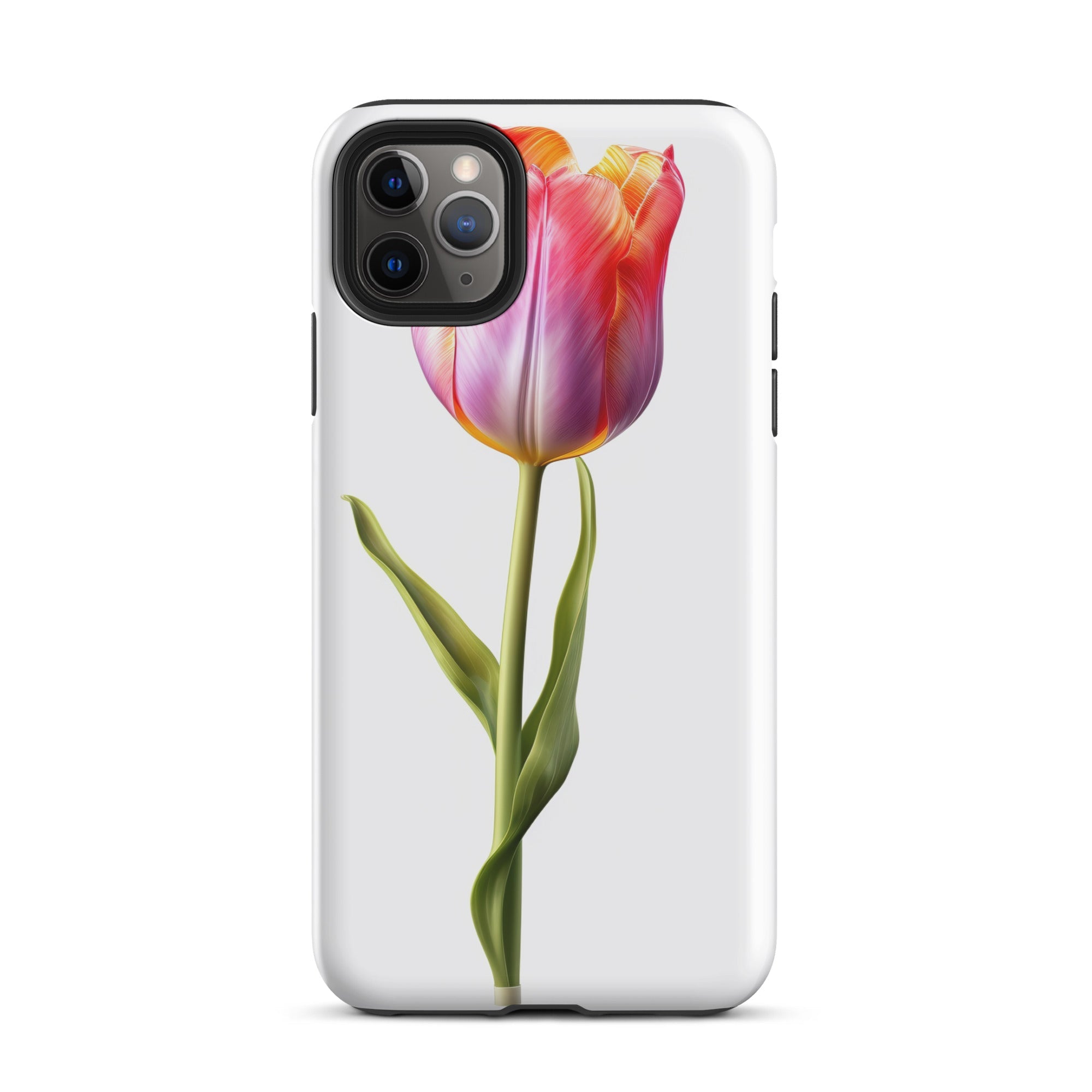 Growing Tulip Flower iPhone Case by Visual Verse - Image 6
