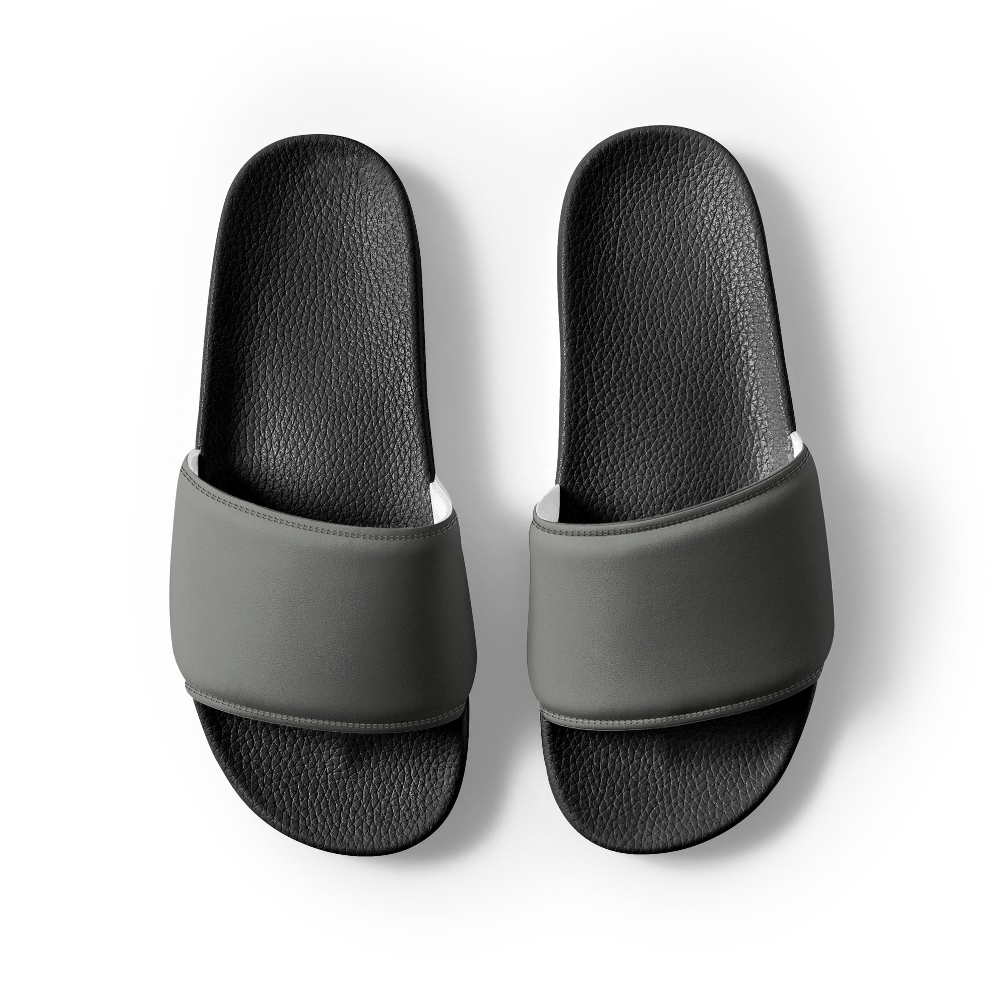 Gunsmoke Color Men's Slides by Visual Verse - Image 2