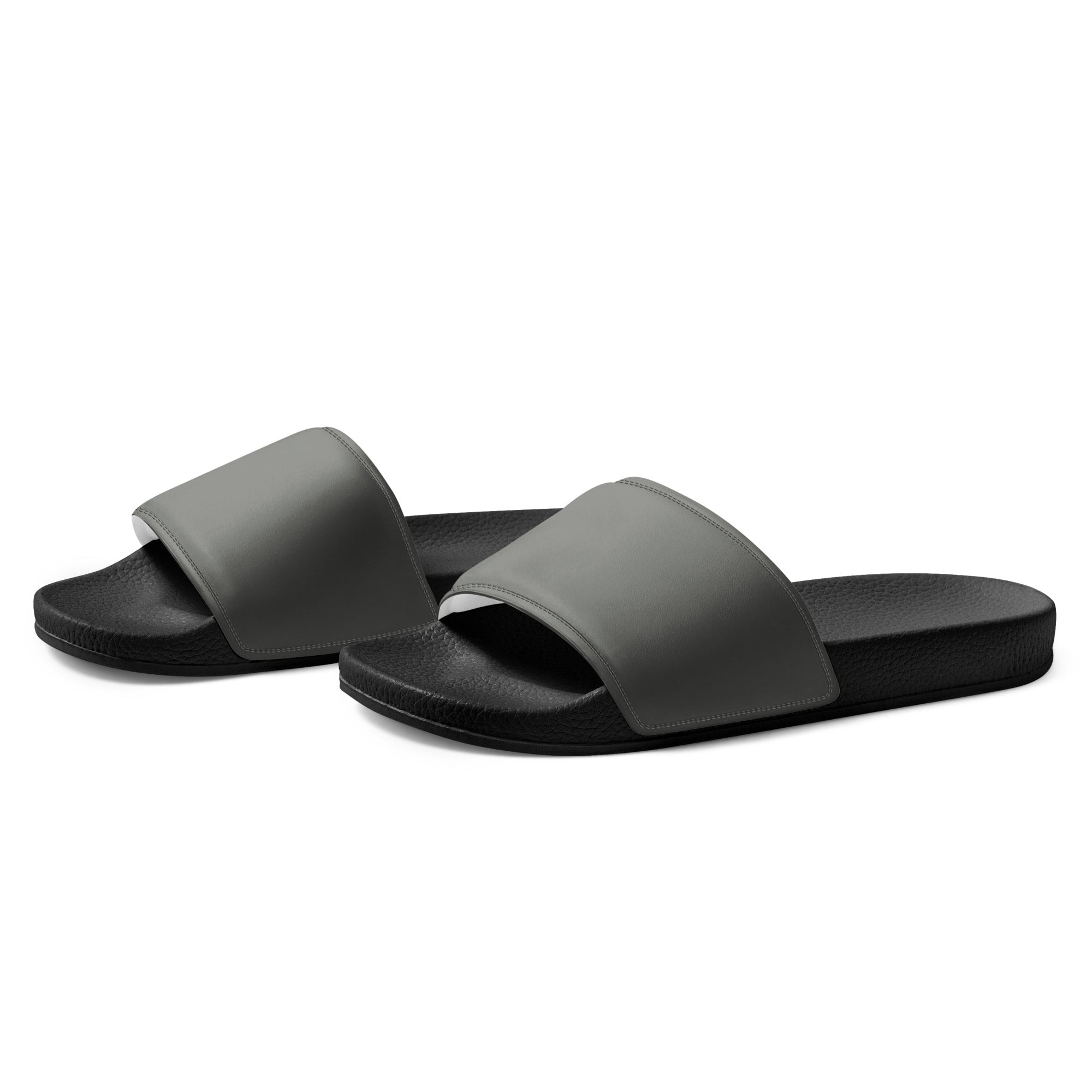 Gunsmoke Color Men's Slides by Visual Verse - Image 3