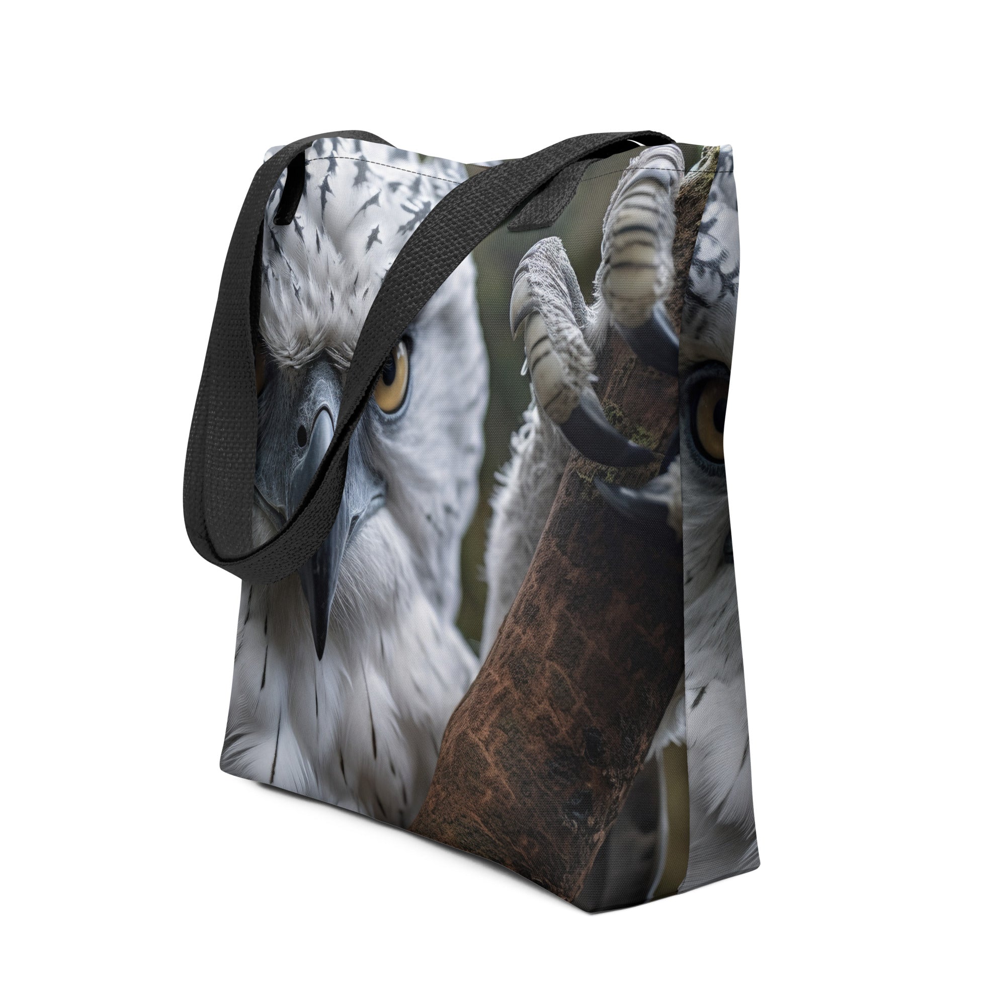 Harpy Eagle Talons Tote Bag by Visual Verse - Image 1