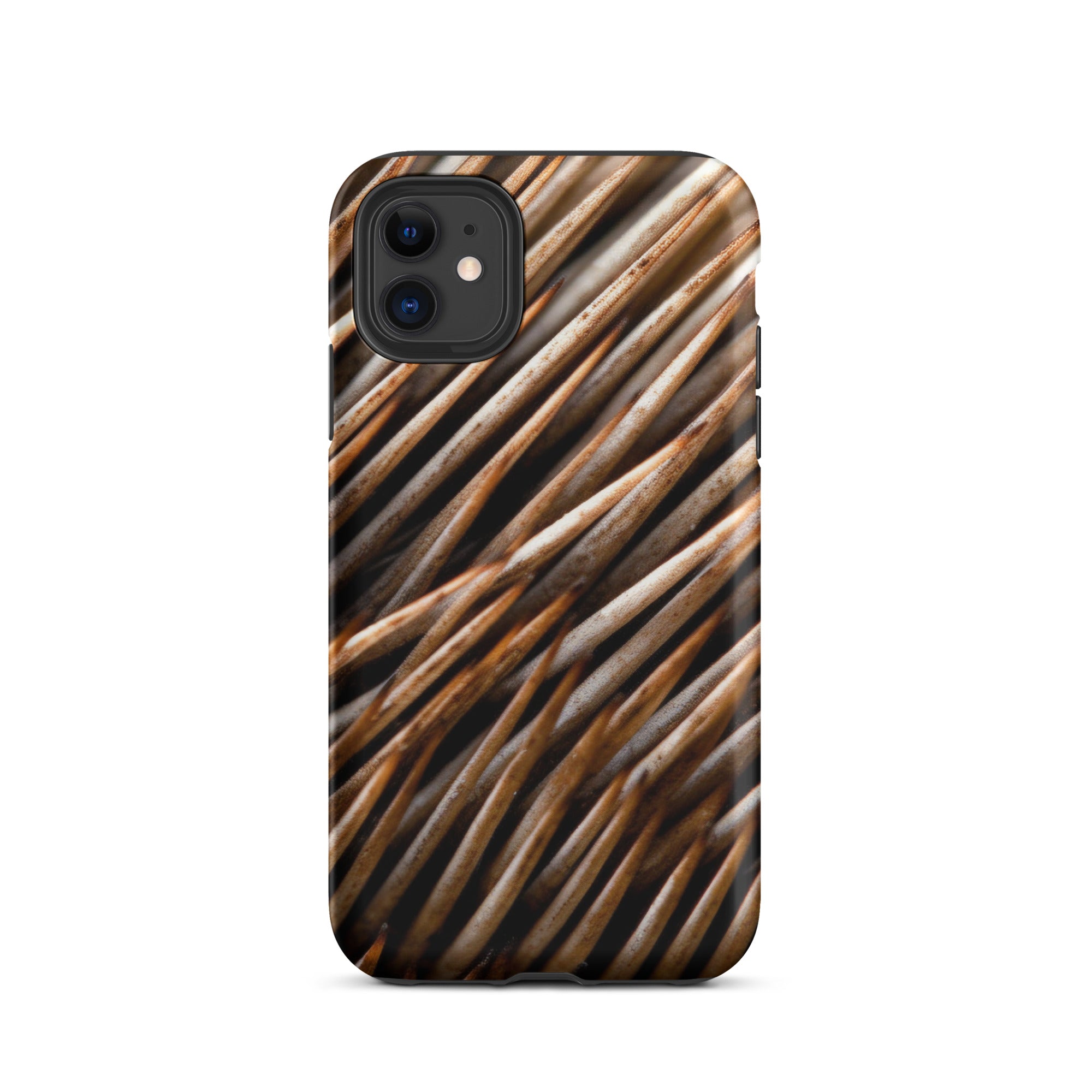 Hedgehog Quills iPhone Case by Visual Verse - Image 2