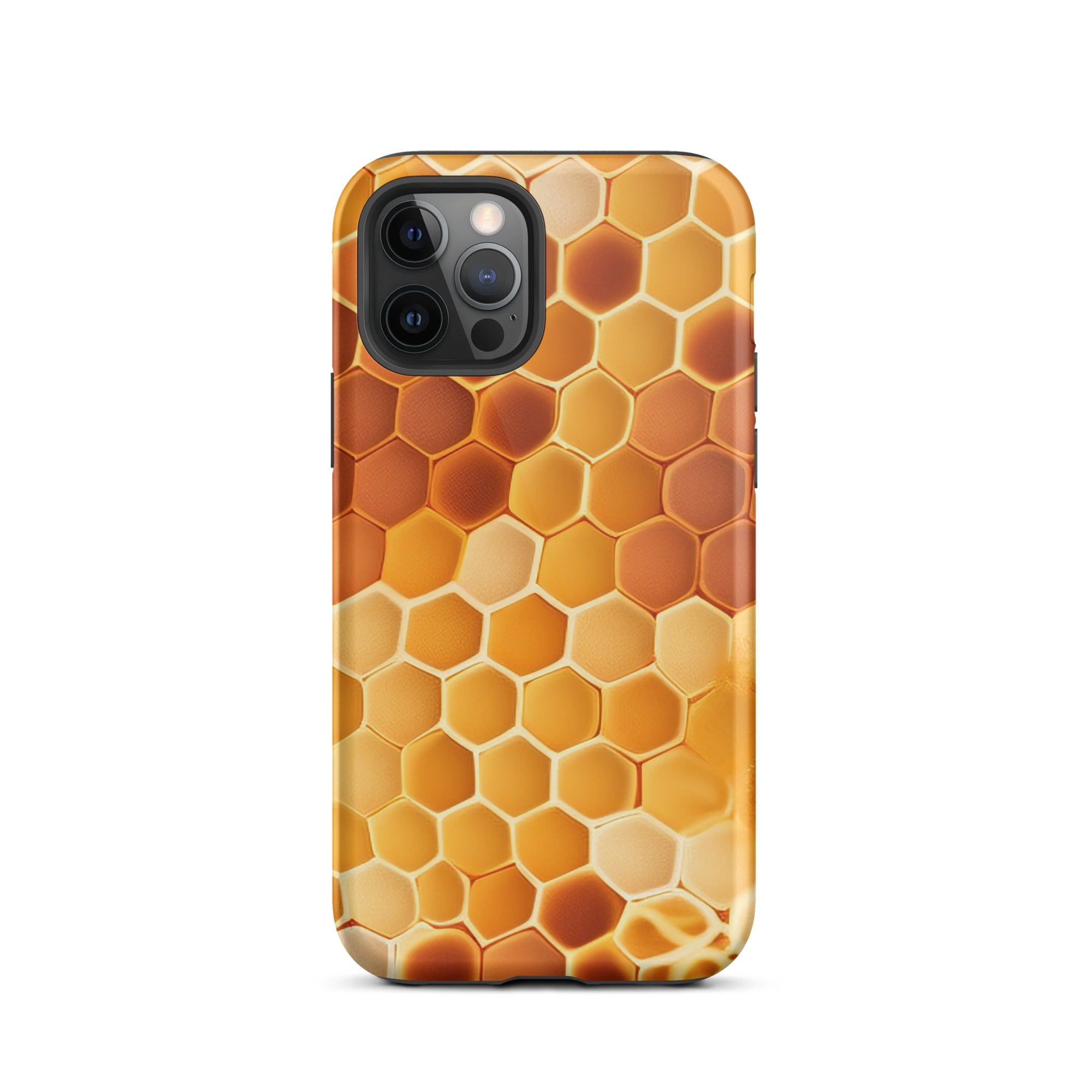 Hexagonal Honeybee Hives iPhone Case by Visual Verse - Image 11