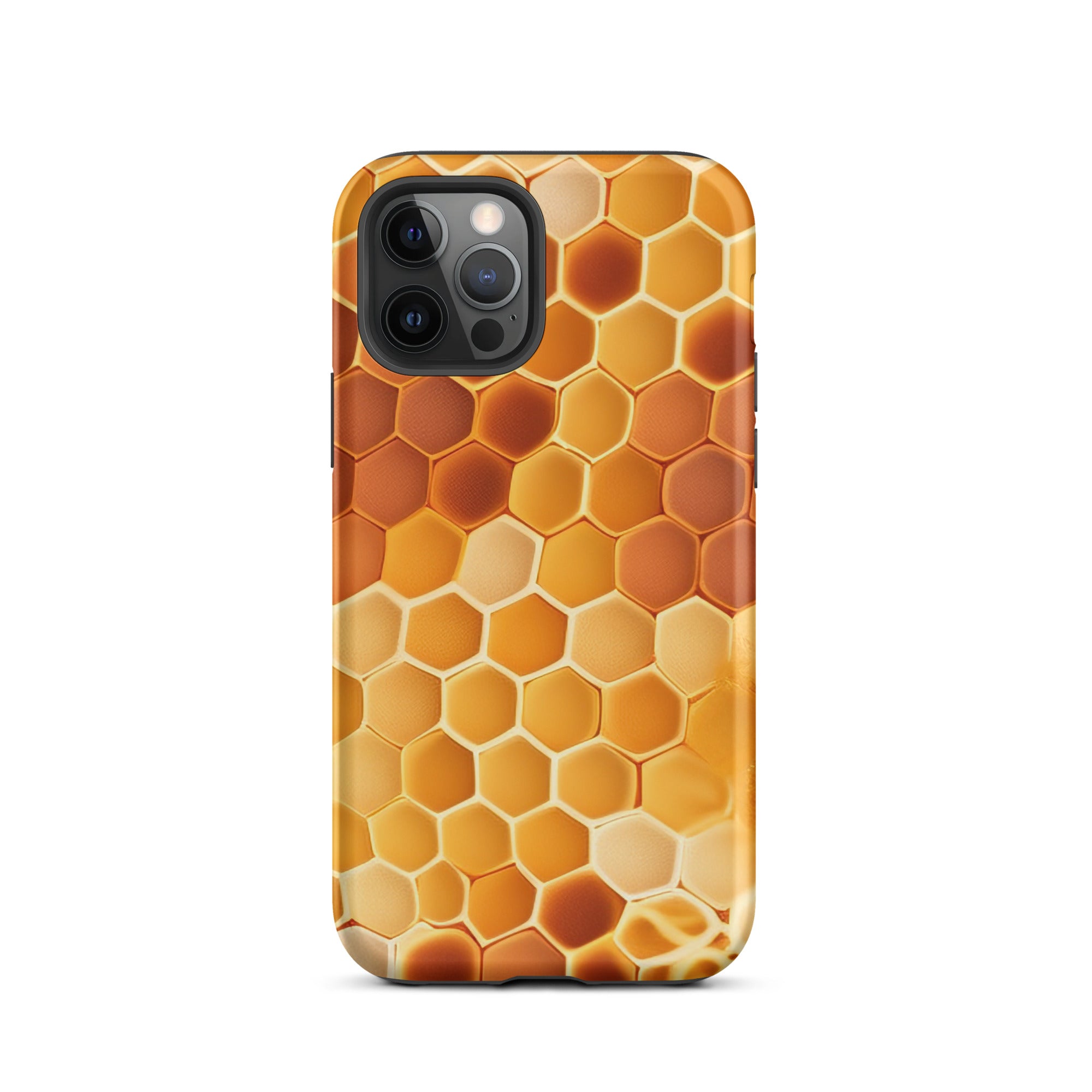 Hexagonal Honeybee Hives iPhone Case by Visual Verse - Image 12