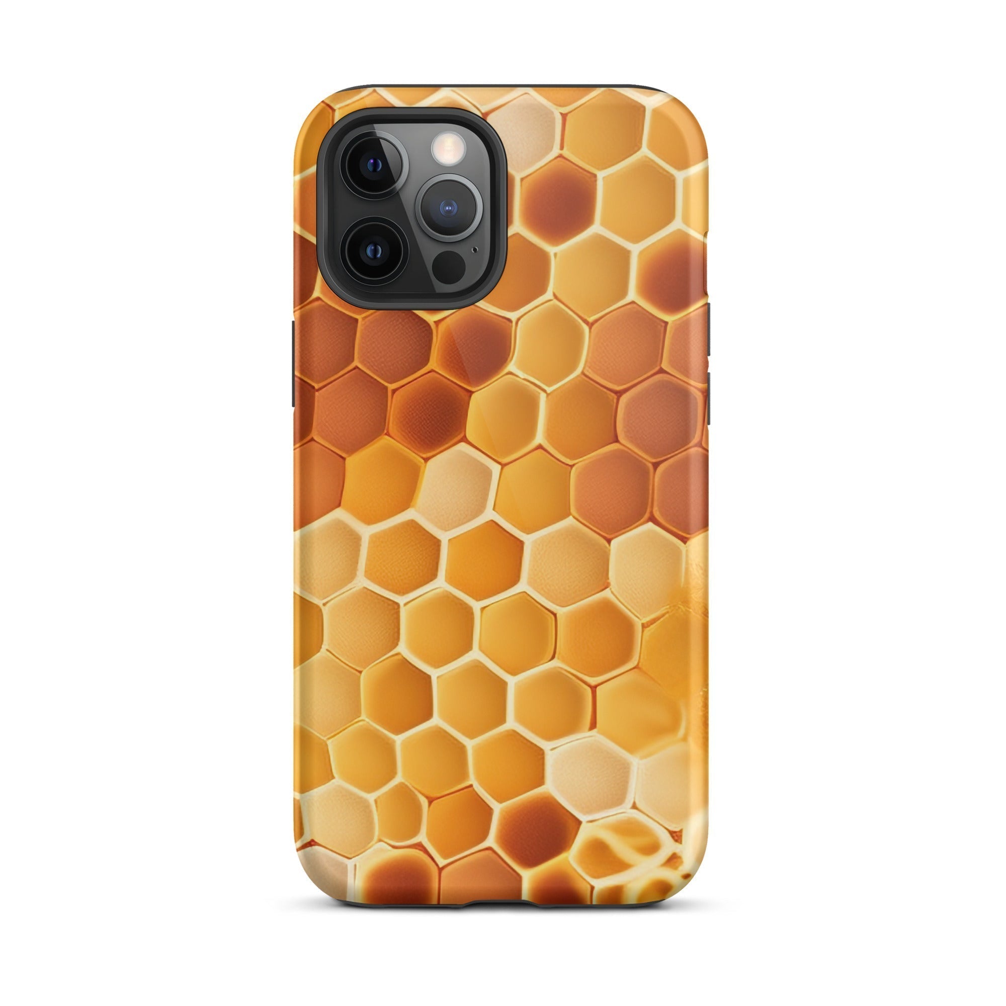 Hexagonal Honeybee Hives iPhone Case by Visual Verse - Image 13