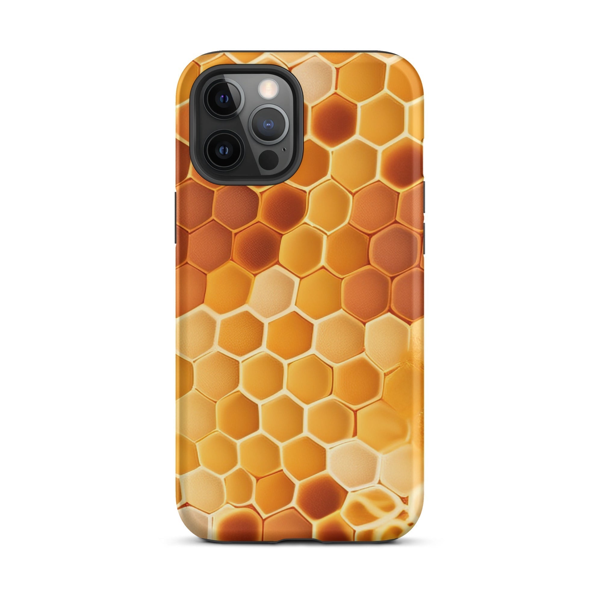 Hexagonal Honeybee Hives iPhone Case by Visual Verse - Image 14
