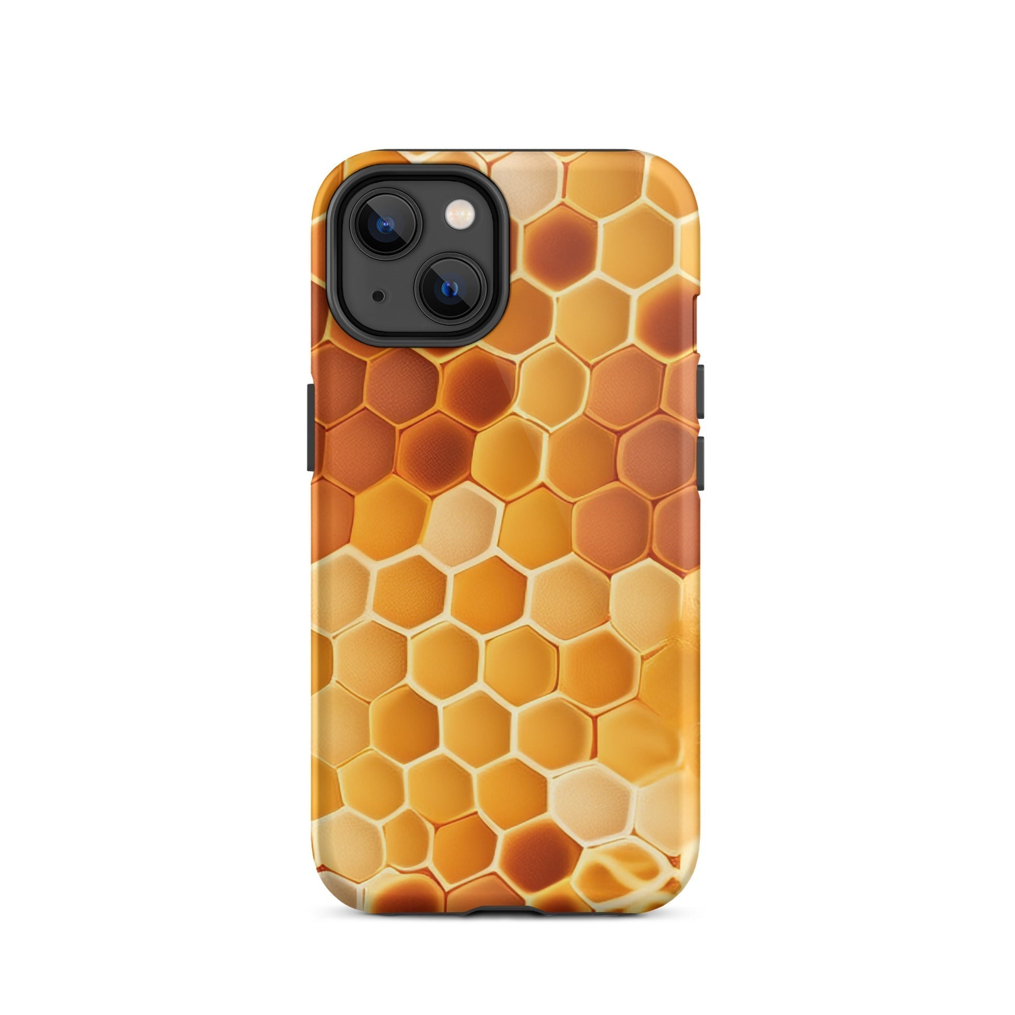 Hexagonal Honeybee Hives iPhone Case by Visual Verse - Image 23