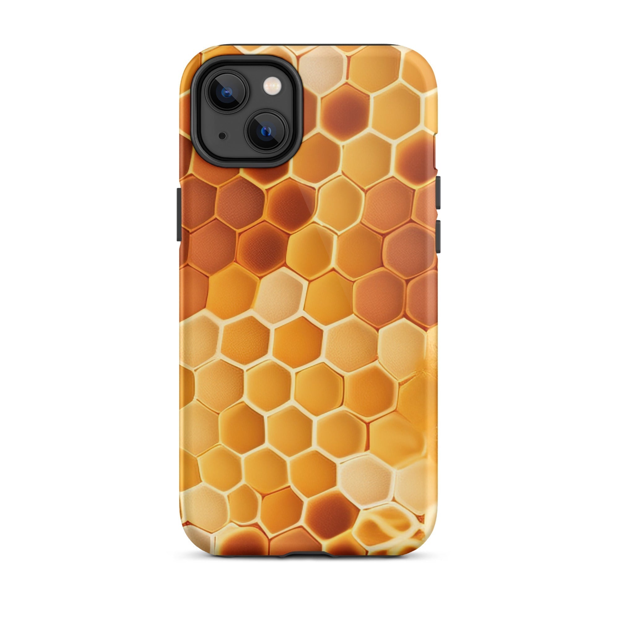 Hexagonal Honeybee Hives iPhone Case by Visual Verse - Image 25