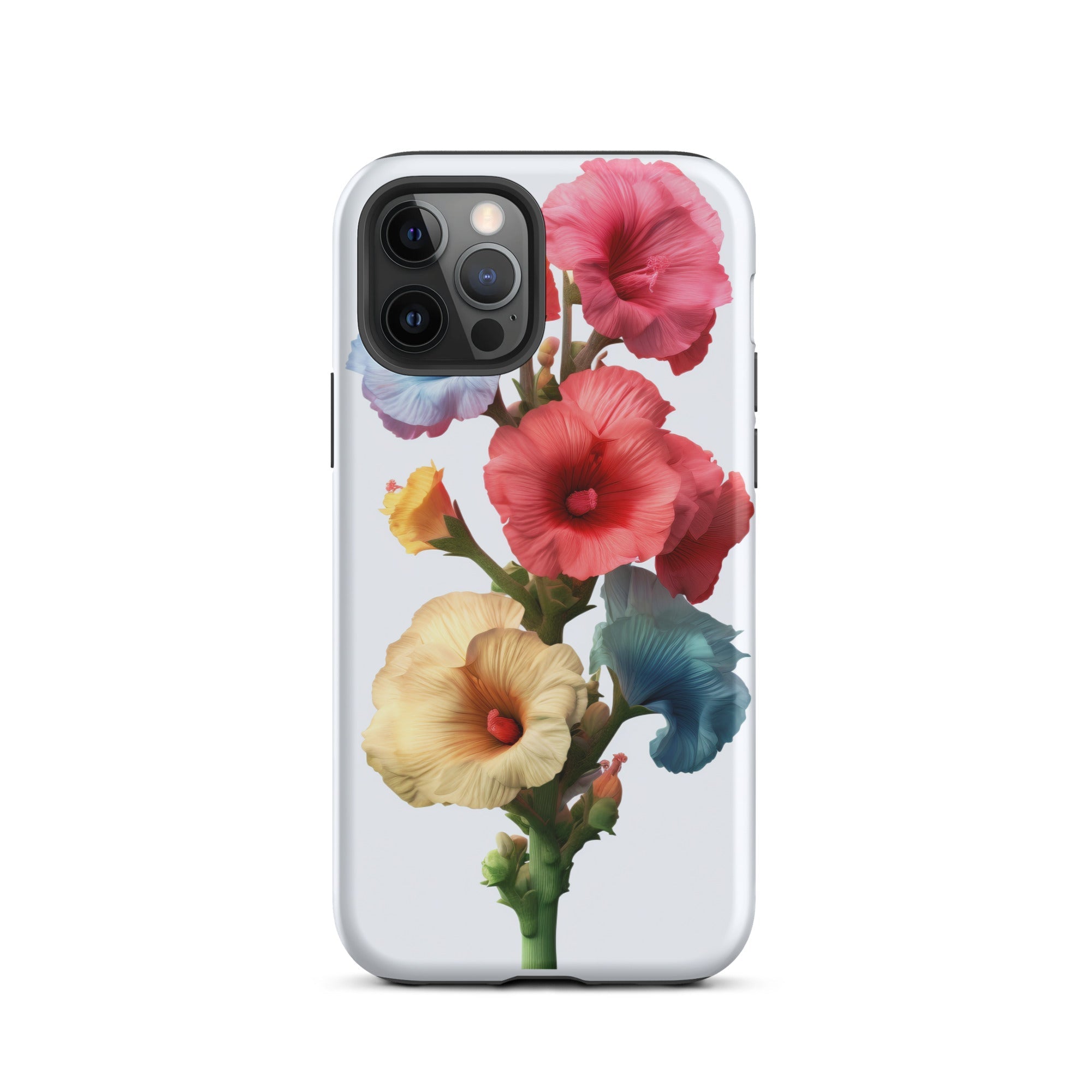 Hollyhock Flower iPhone Case by Visual Verse - Image 12