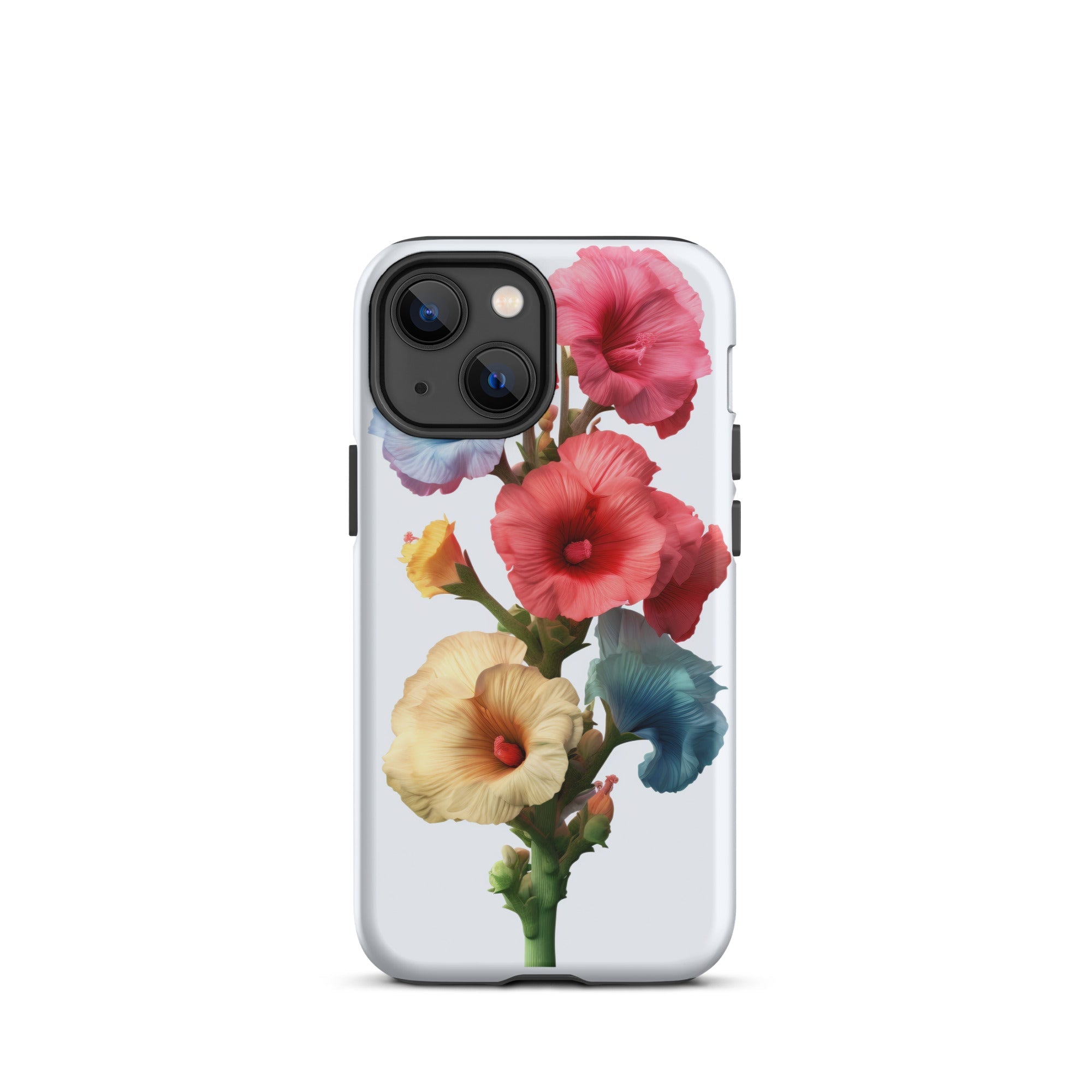 Hollyhock Flower iPhone Case by Visual Verse - Image 16