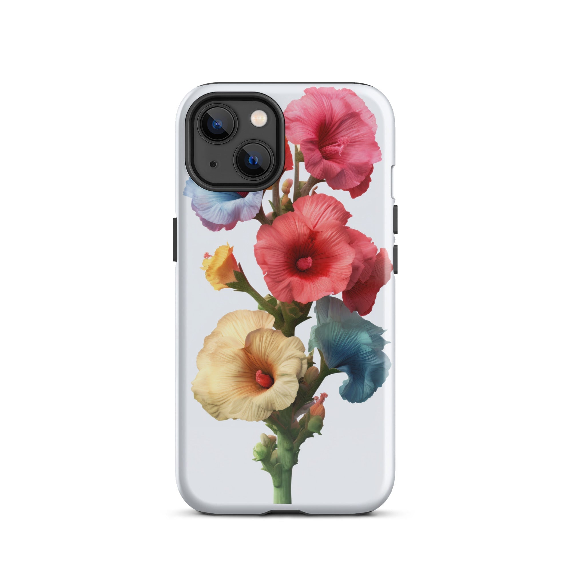 Hollyhock Flower iPhone Case by Visual Verse - Image 17