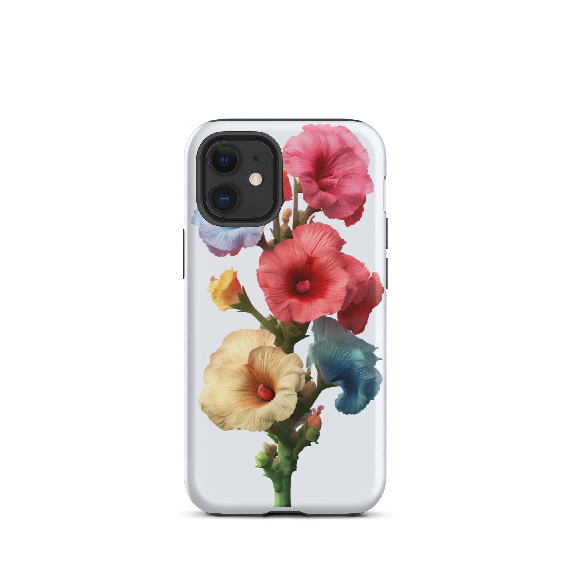 Hollyhock Flower iPhone Case by Visual Verse - Image 8