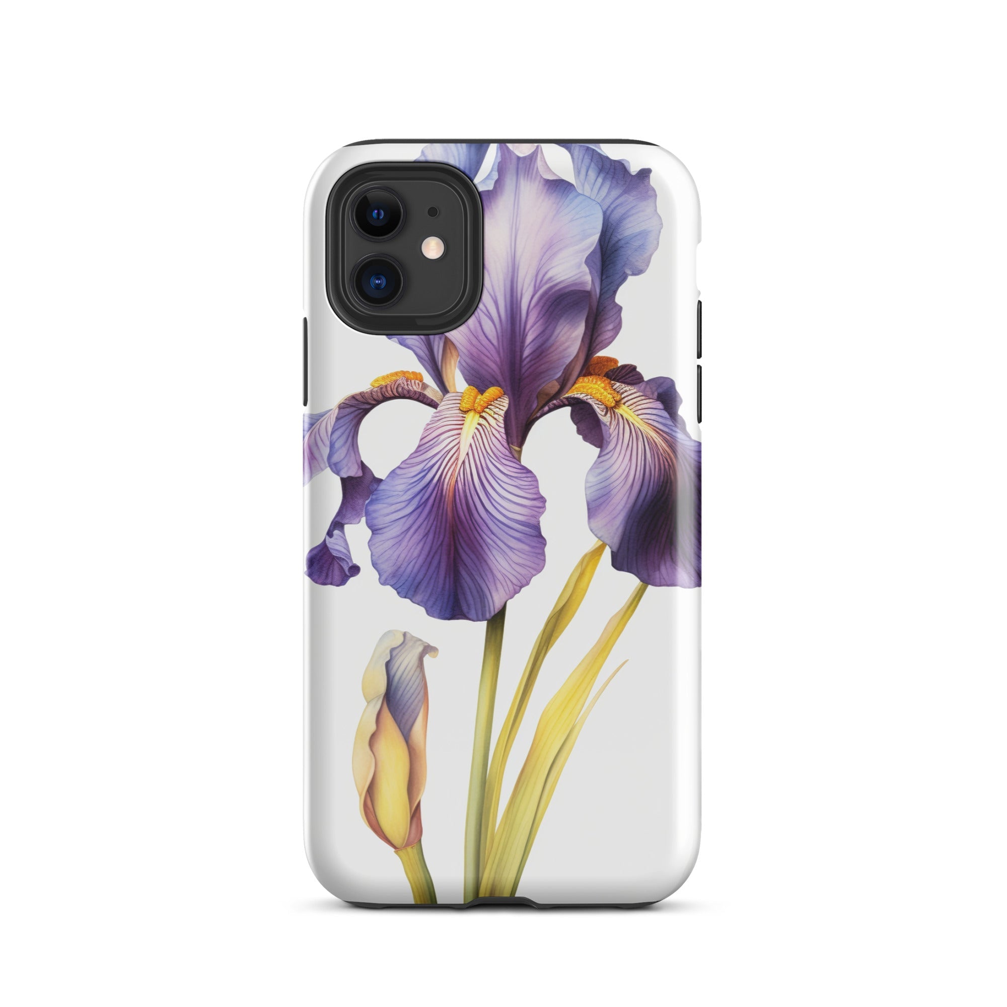 Iris Flower iPhone Case by Visual Verse - Image 1