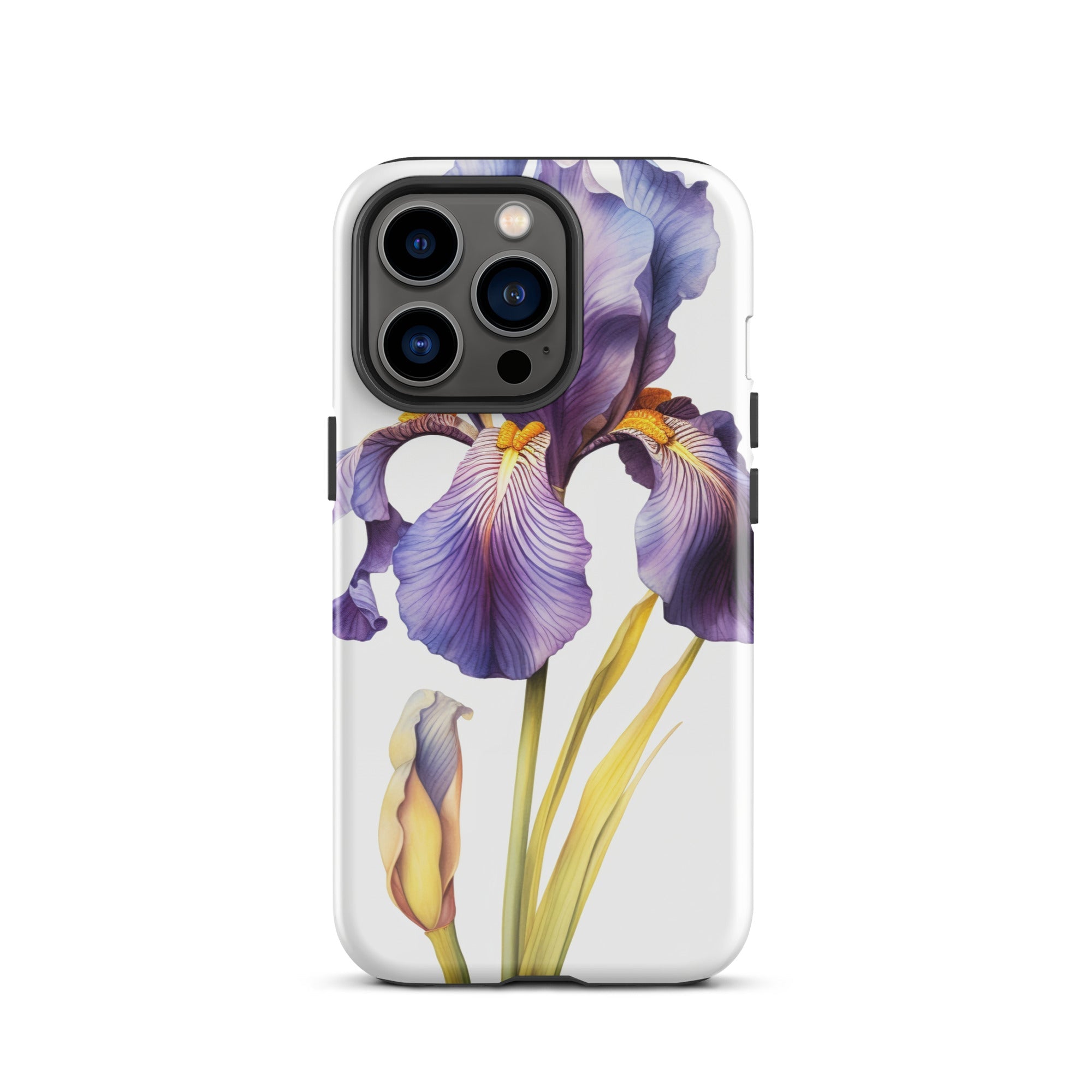 Iris Flower iPhone Case by Visual Verse - Image 19