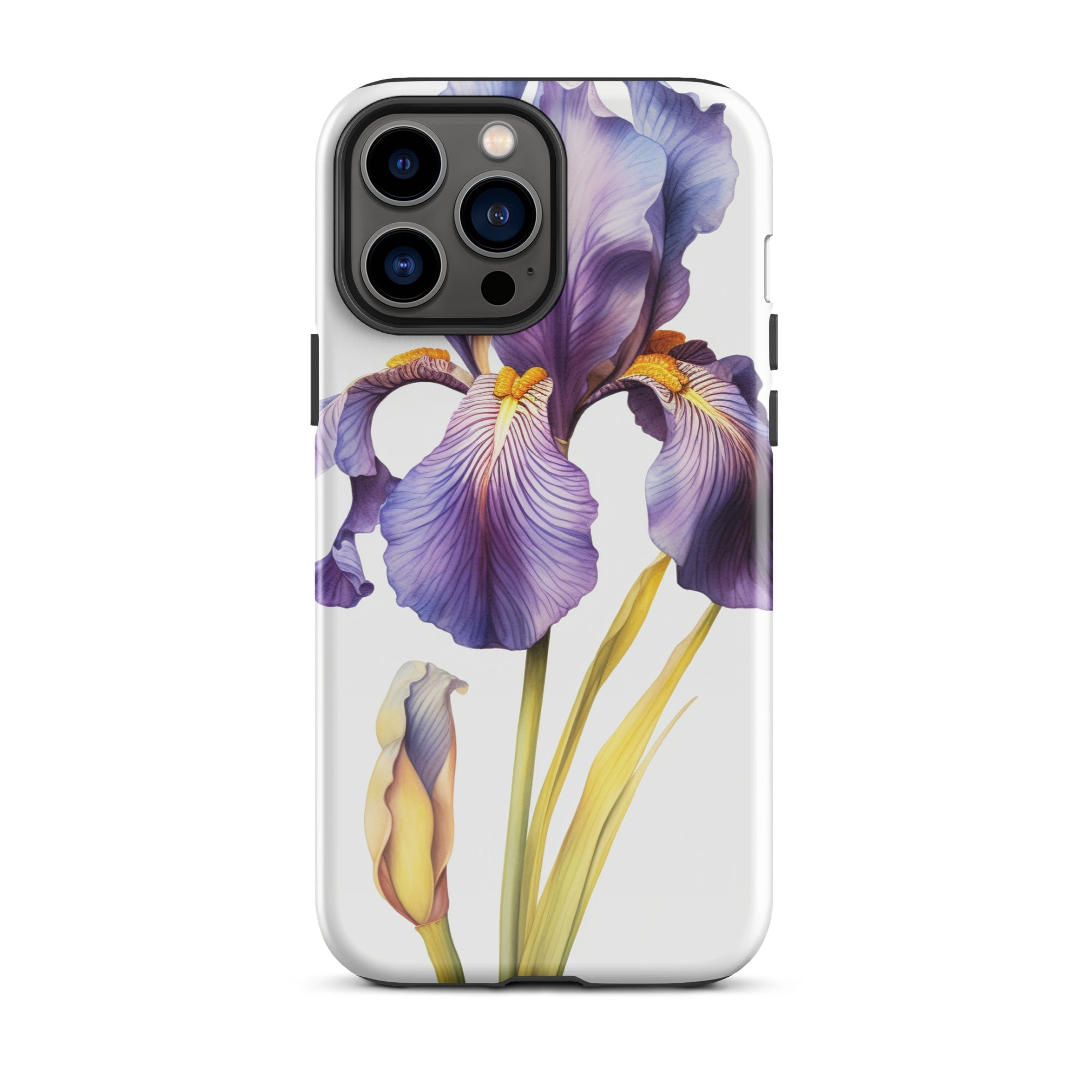 Iris Flower iPhone Case by Visual Verse - Image 21
