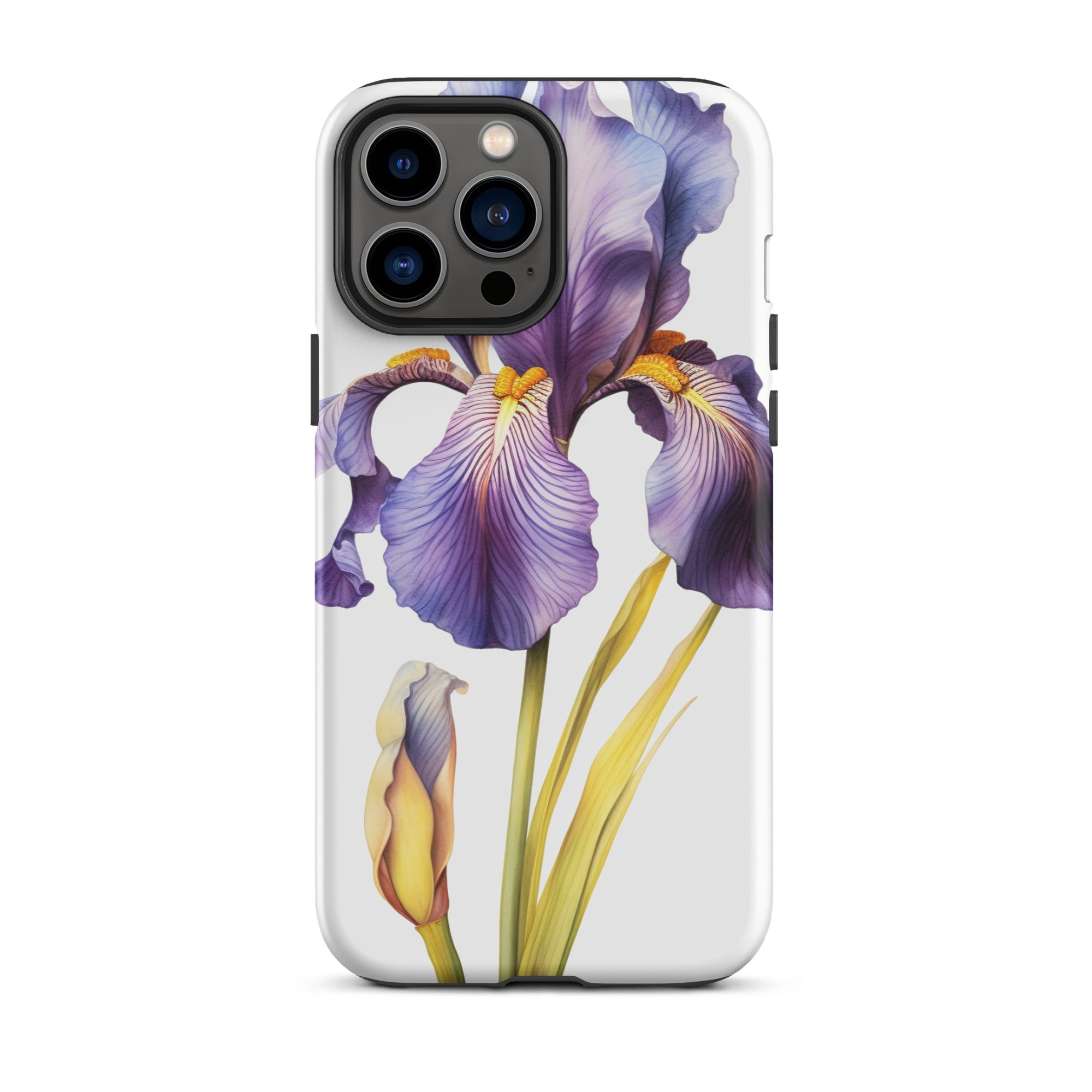 Iris Flower iPhone Case by Visual Verse - Image 22