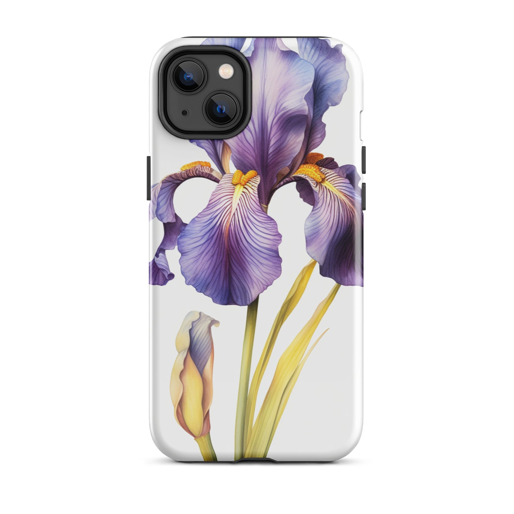 Iris Flower iPhone Case by Visual Verse - Image 25