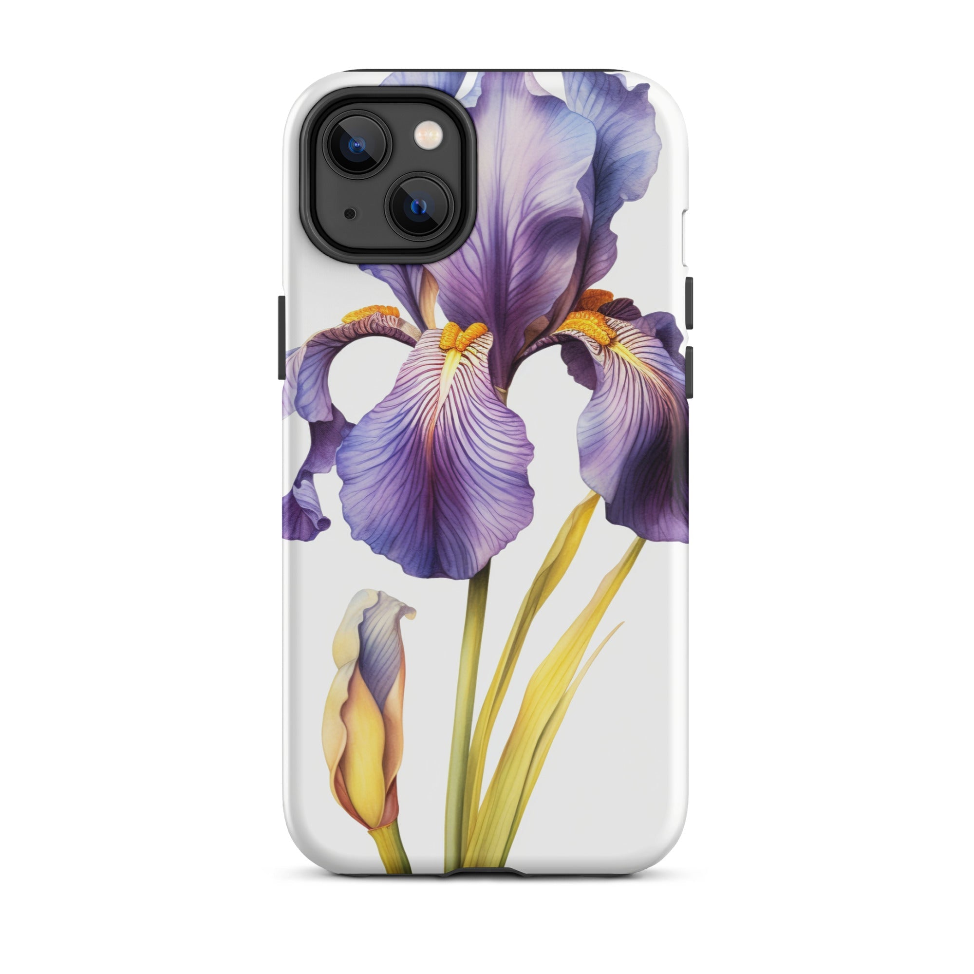 Iris Flower iPhone Case by Visual Verse - Image 26