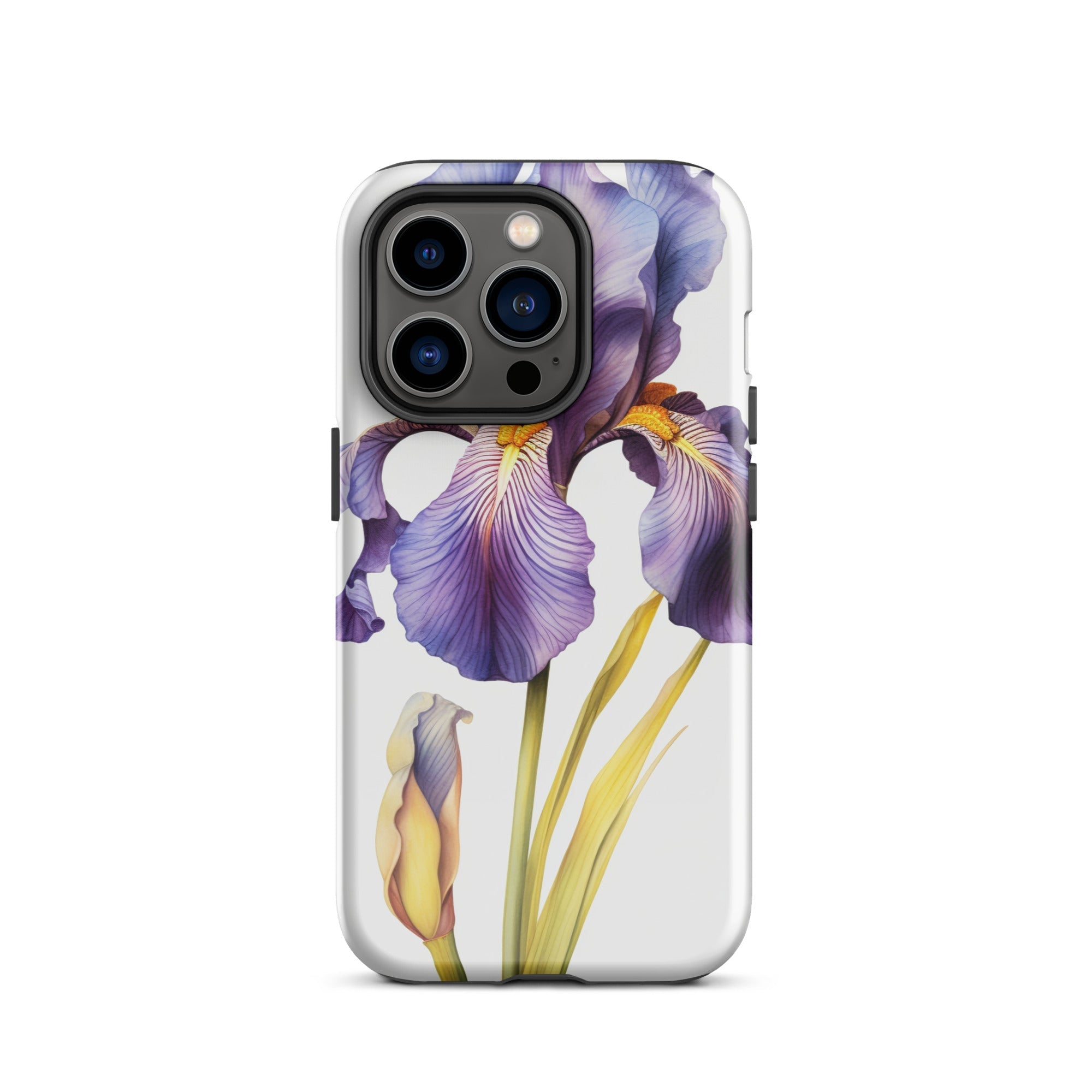 Iris Flower iPhone Case by Visual Verse - Image 27