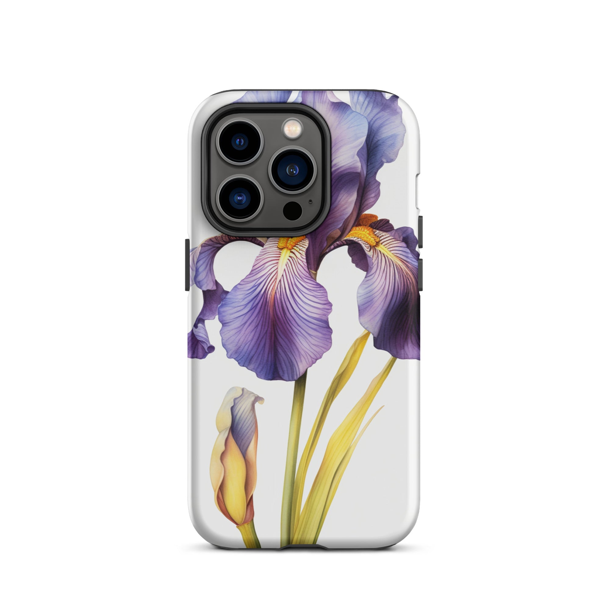 Iris Flower iPhone Case by Visual Verse - Image 28
