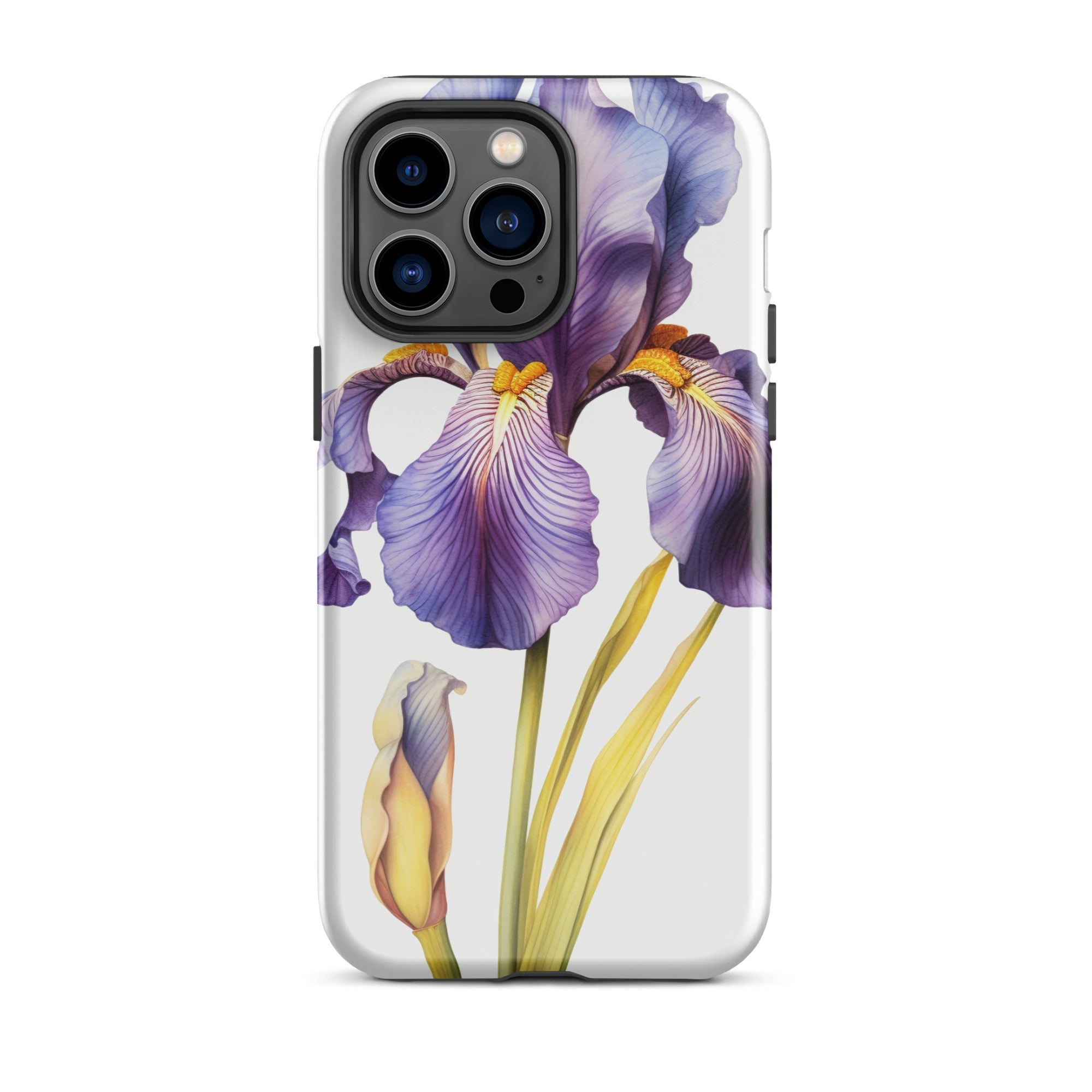 Iris Flower iPhone Case by Visual Verse - Image 29