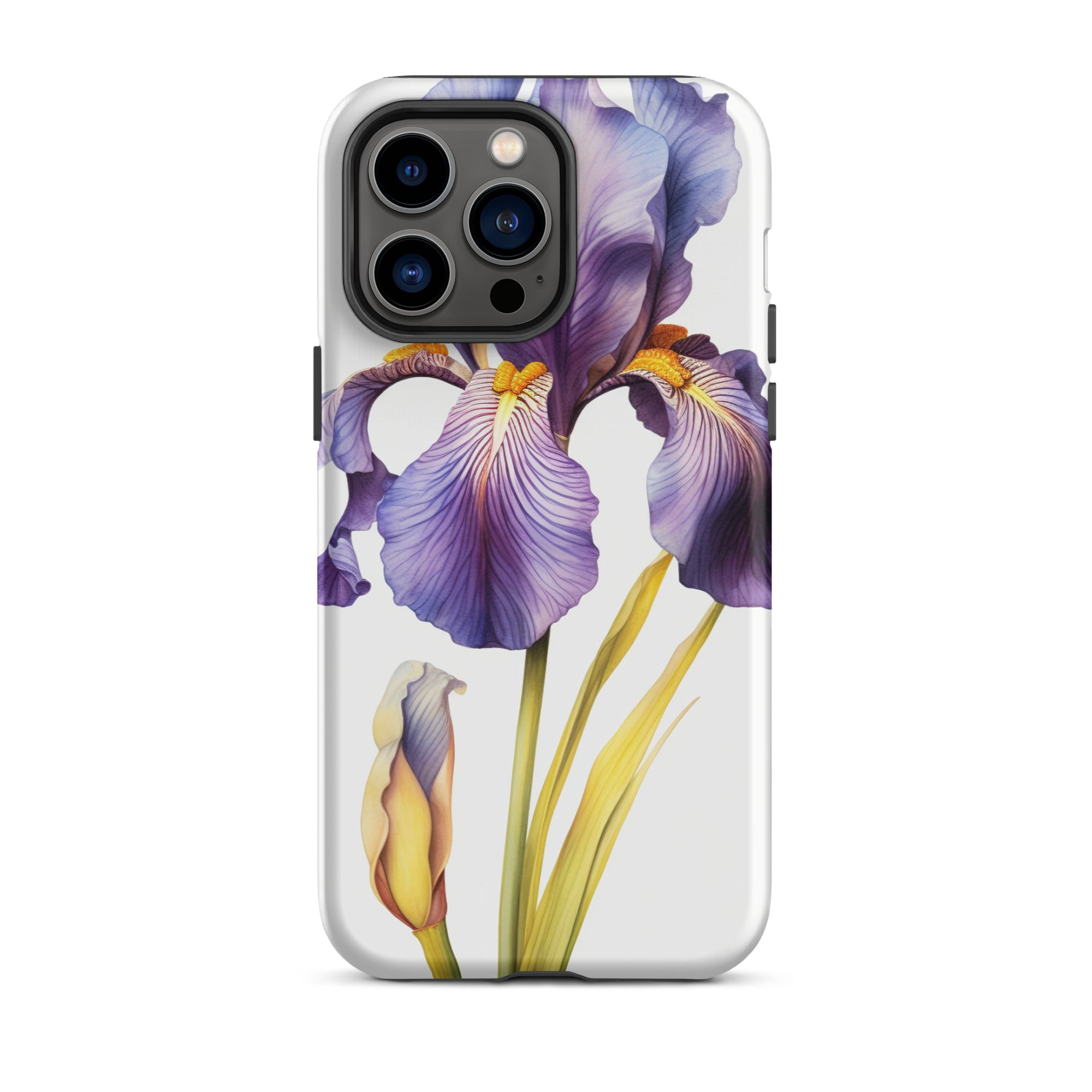 Iris Flower iPhone Case by Visual Verse - Image 30