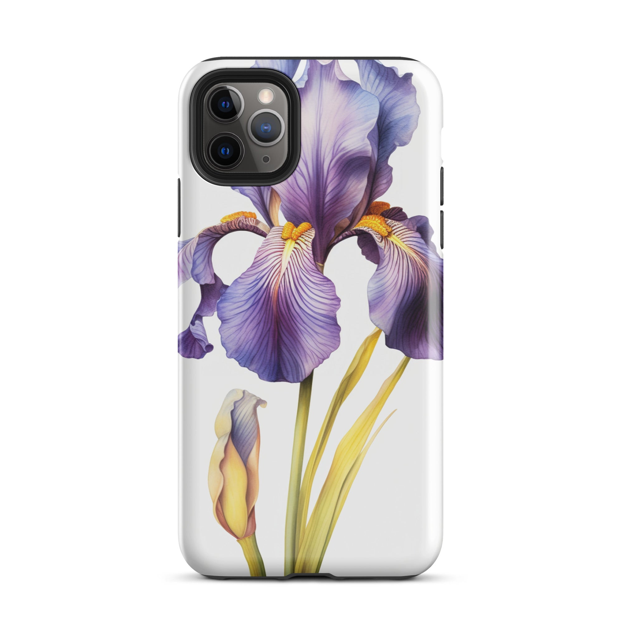 Iris Flower iPhone Case by Visual Verse - Image 5