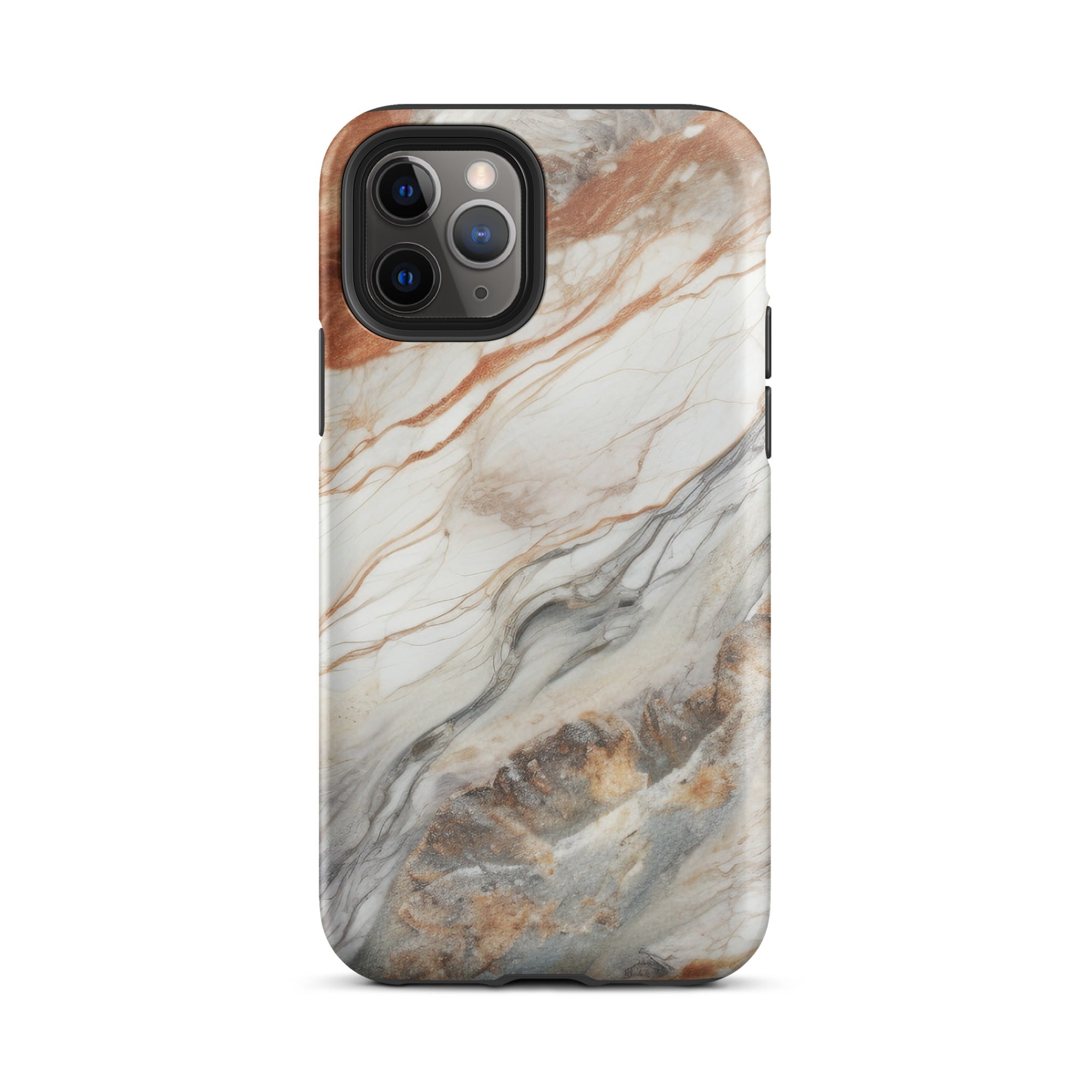 istic Ivory Granite iPhone Case by Visual Verse - Image 3
